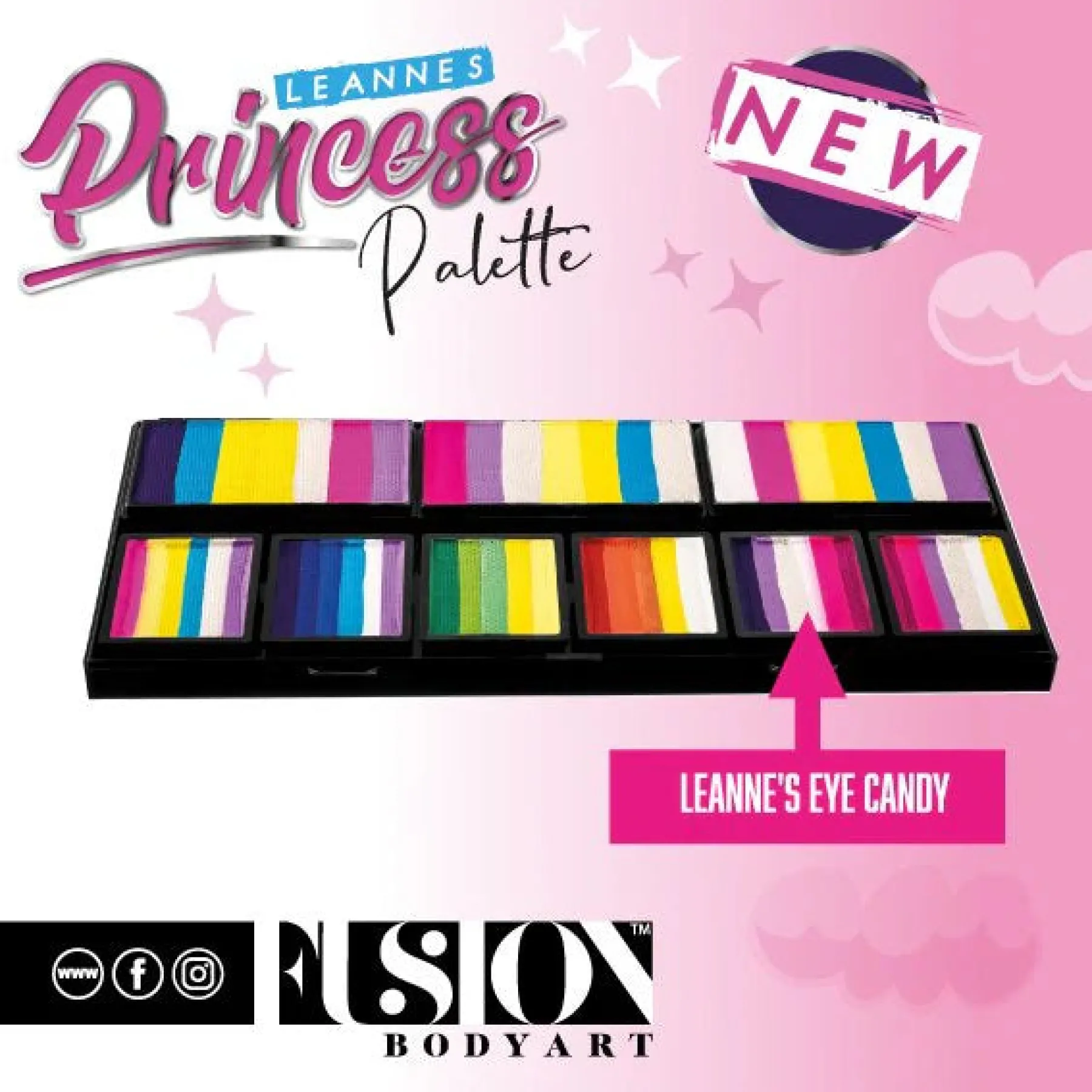 New Leanne's Princess Petal Palette Schminke|Schminke
