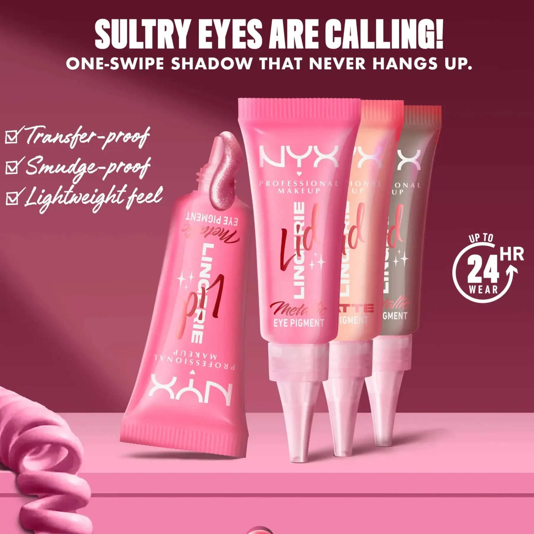 Best Lid Lingerie Cream Eye Pigment 08 Push Up Pink Lidschatten|Vegane Lidschatten