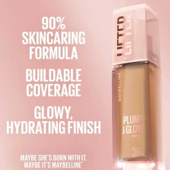 Outlet Lifter Plump & Glow Foundation Foundation|Vegan Foundation