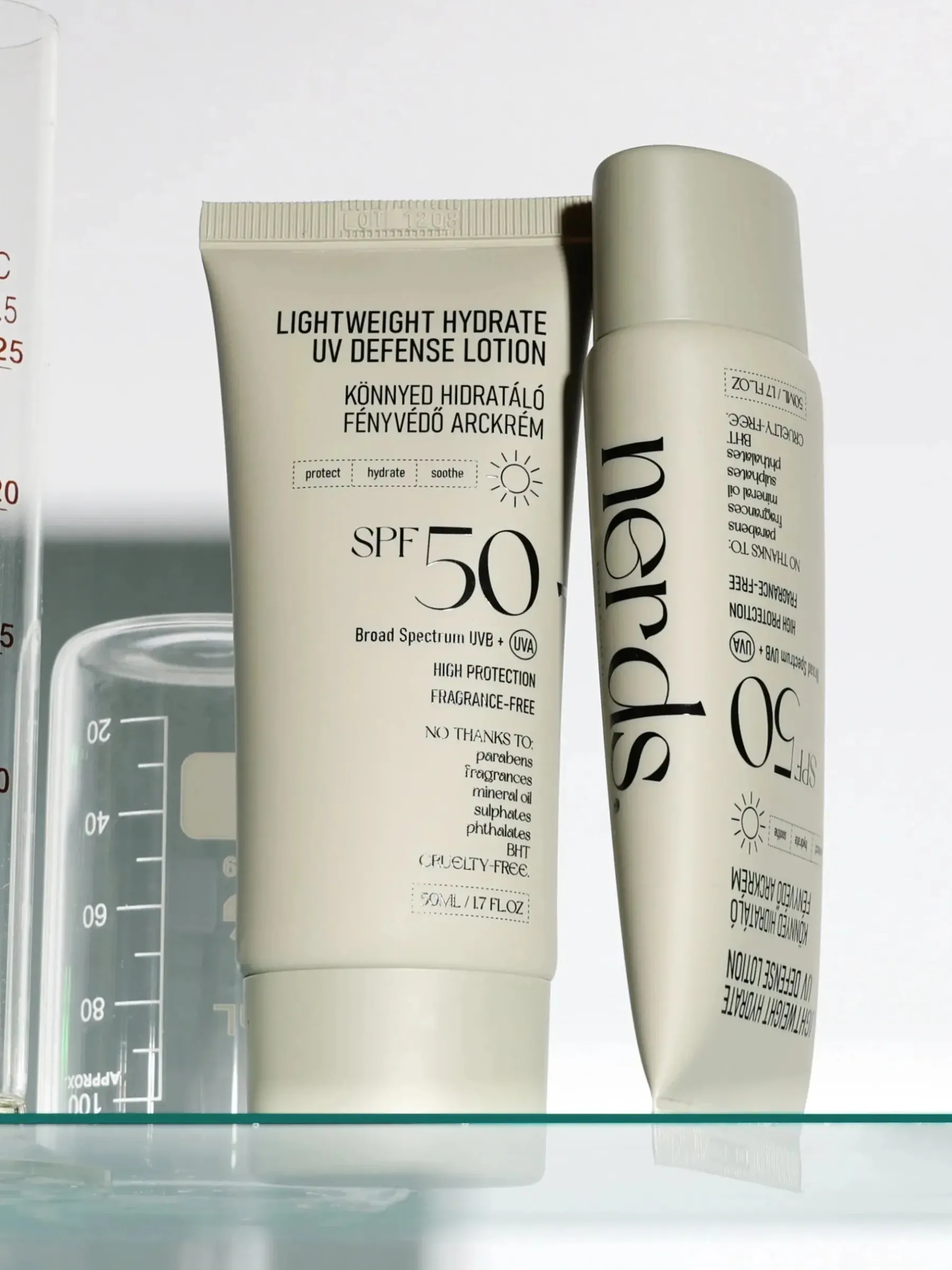 Sale Lightweight Hydrate UV Defense Lotion SPF50 Vegan Pflege|Vegan Tanning