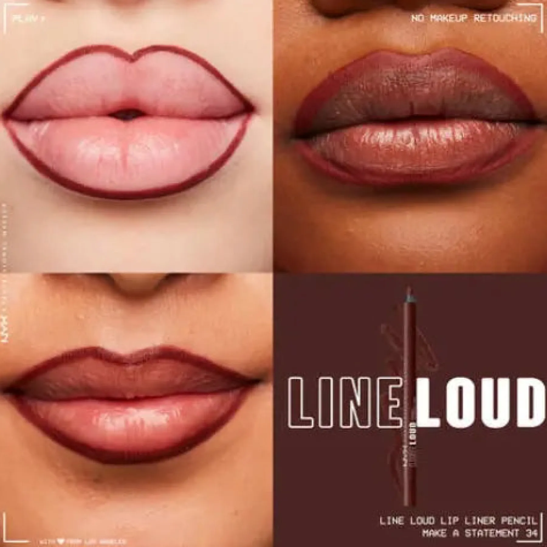 Discount Line Loud Lip Liner Make a Statement Lippen Konturenstift