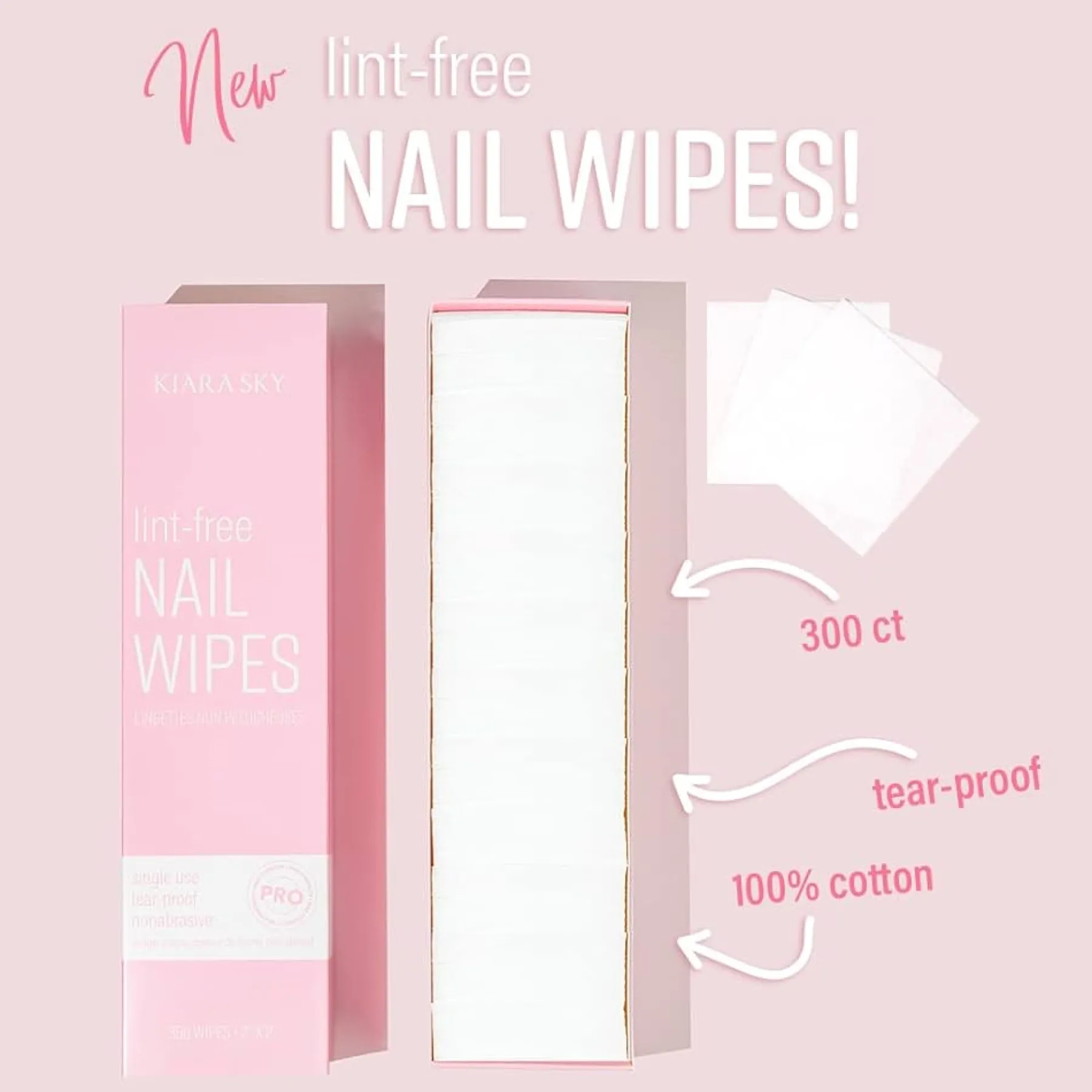 Lint-Free Wipes 7. Plaklaag Verwijderen