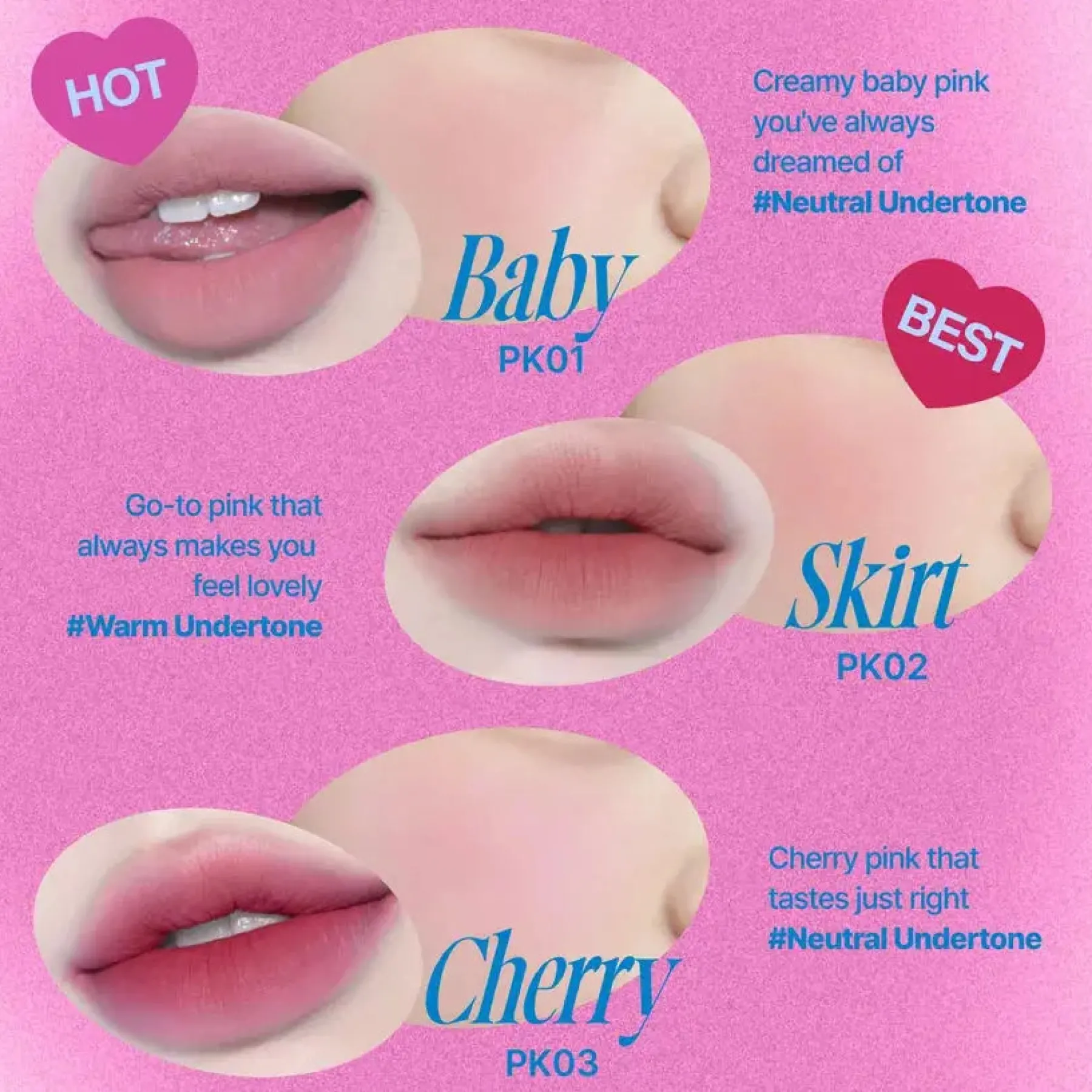Outlet Lip & Cheek Blurry Pudding Pot PK01 Baby Lippenstift|Korean Makeup