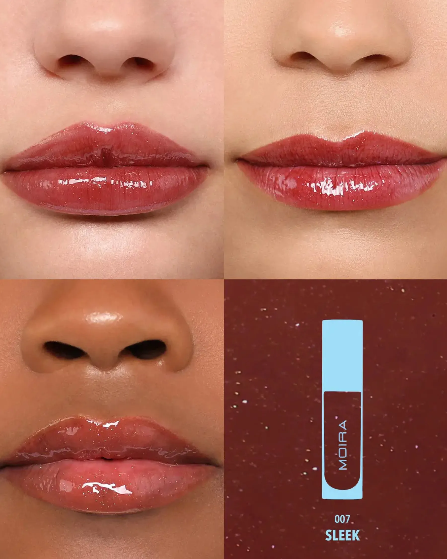 Best Lip Chic Shimmer Gloss 007 Sleek Lipgloss|Veganer Lipgloss