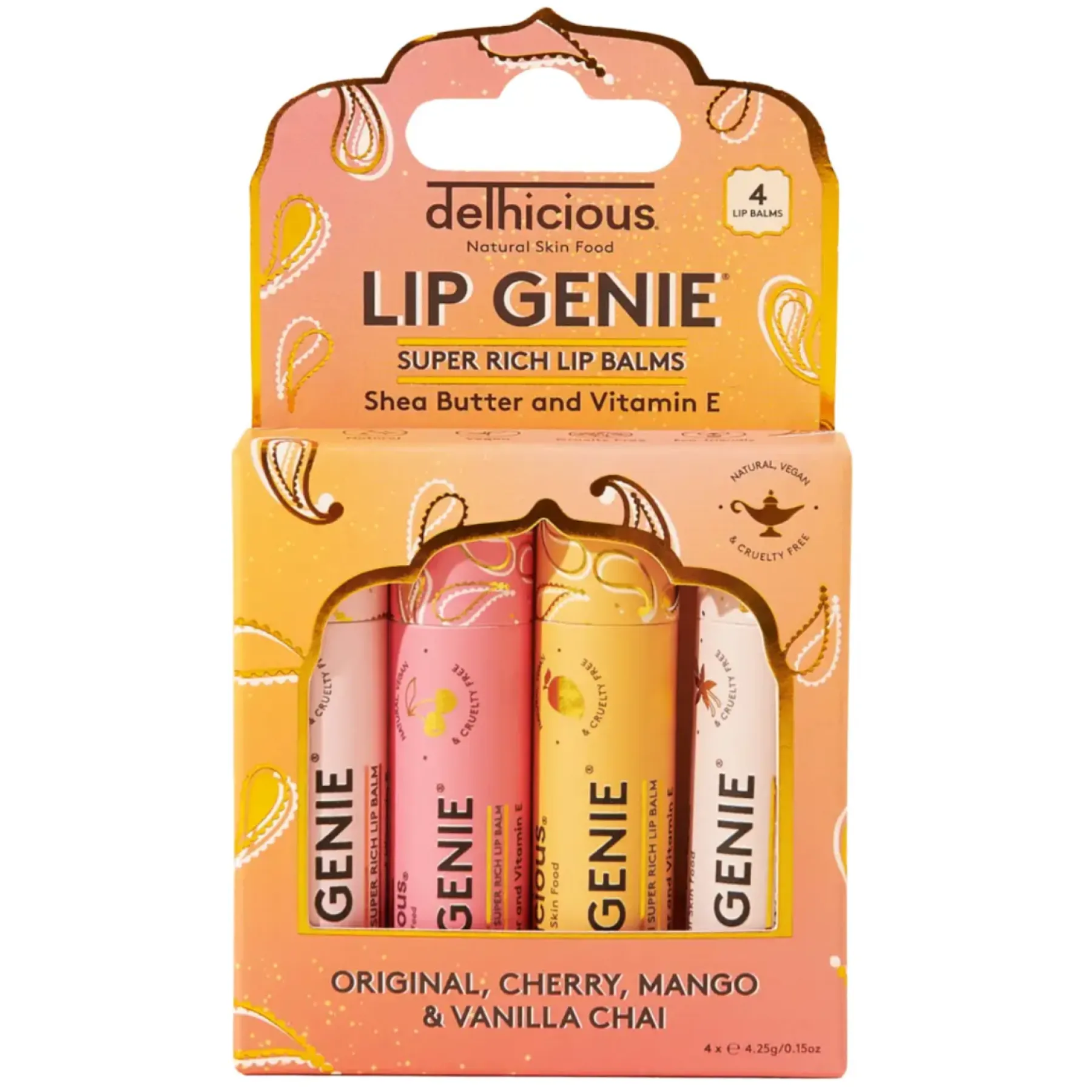New Lip Genie 4 Pack Makeup Sets|Hautpflege-Routinen & Sets