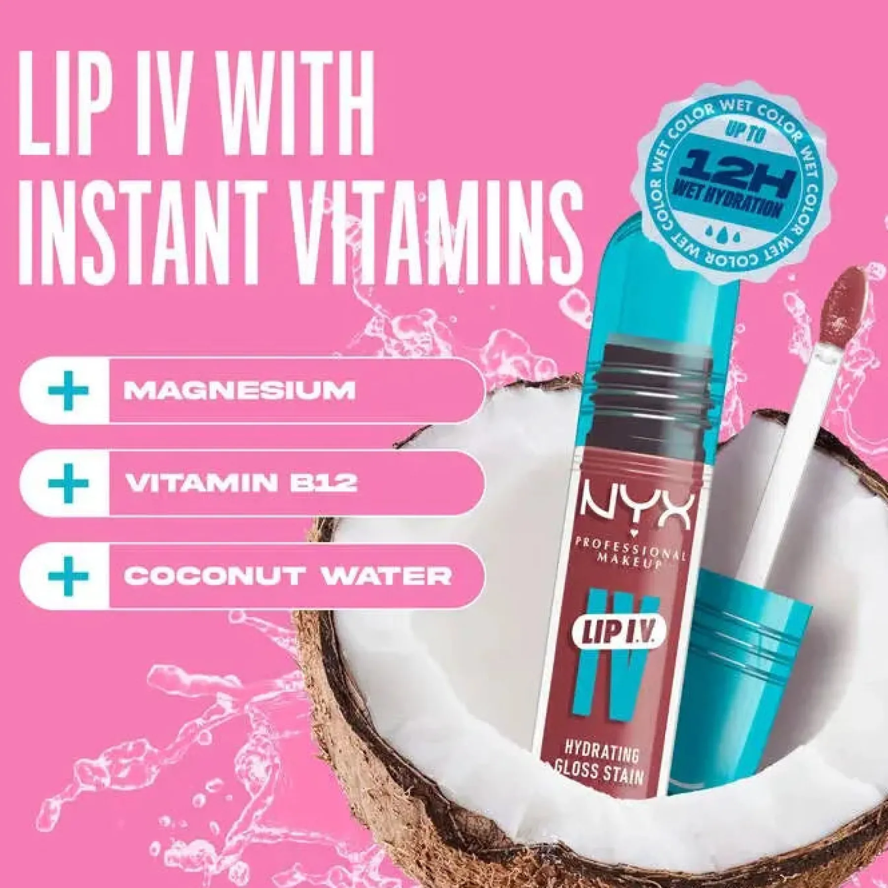 Outlet Lip IV Hydrating Gloss Petal Pourin' Lipgloss|Veganer Lipgloss