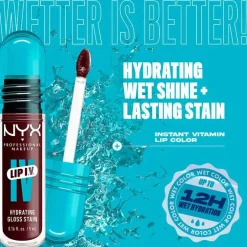Hot Lip IV Hydrating Lip Gloss Mauve N Moist Lipgloss|Lip Stain