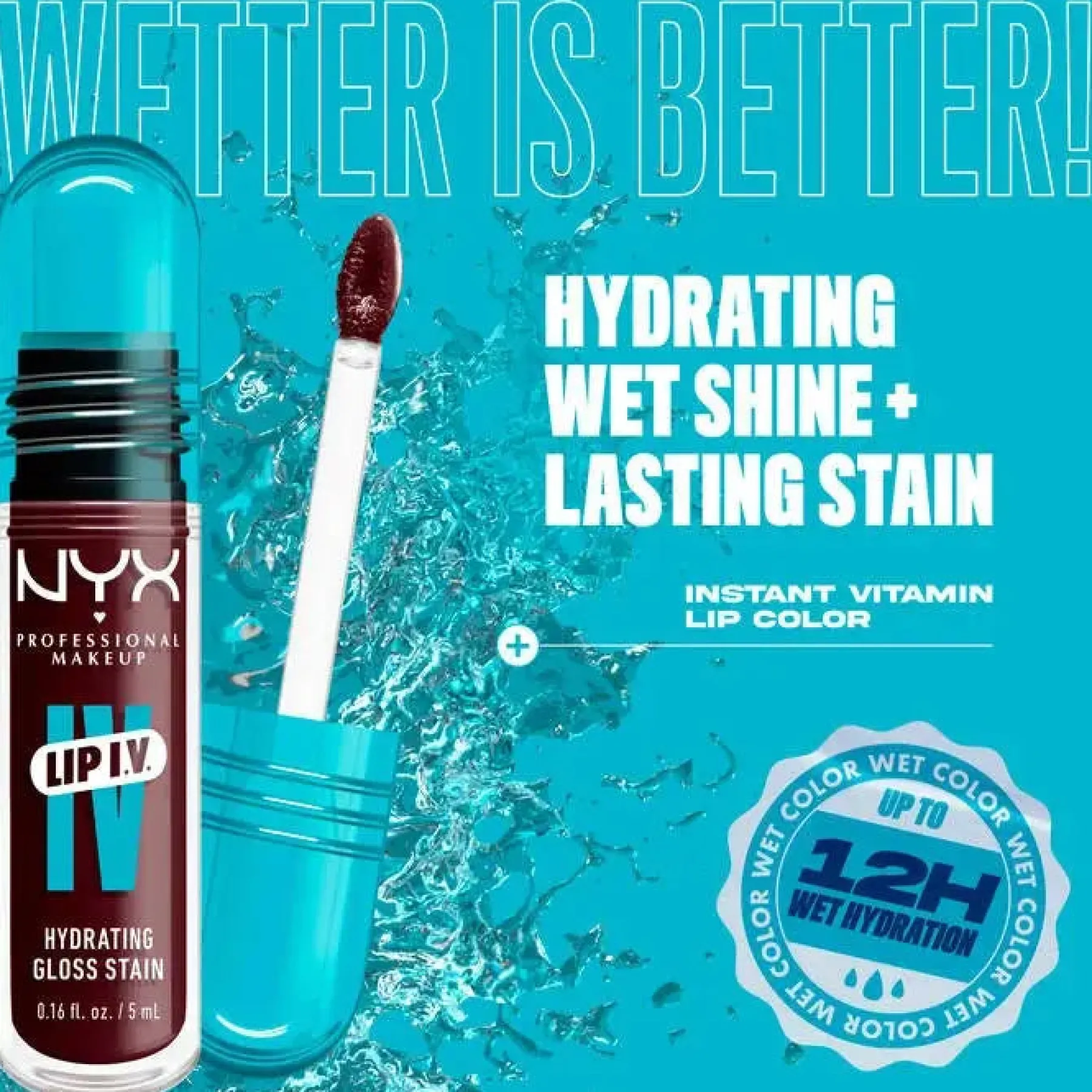 Hot Lip IV Hydrating Lip Gloss Mauve N Moist Lipgloss|Lip Stain