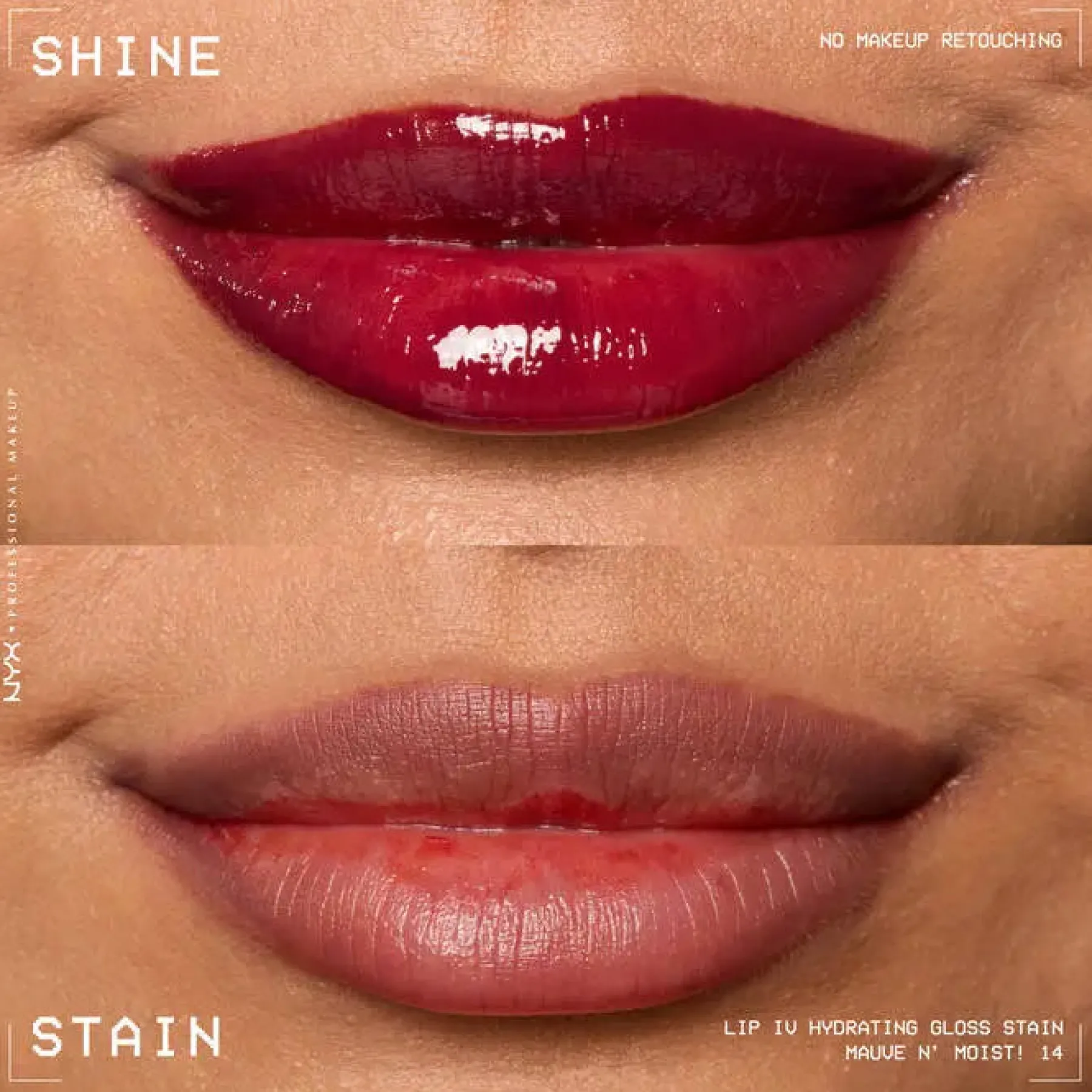 Hot Lip IV Hydrating Lip Gloss Mauve N Moist Lipgloss|Lip Stain