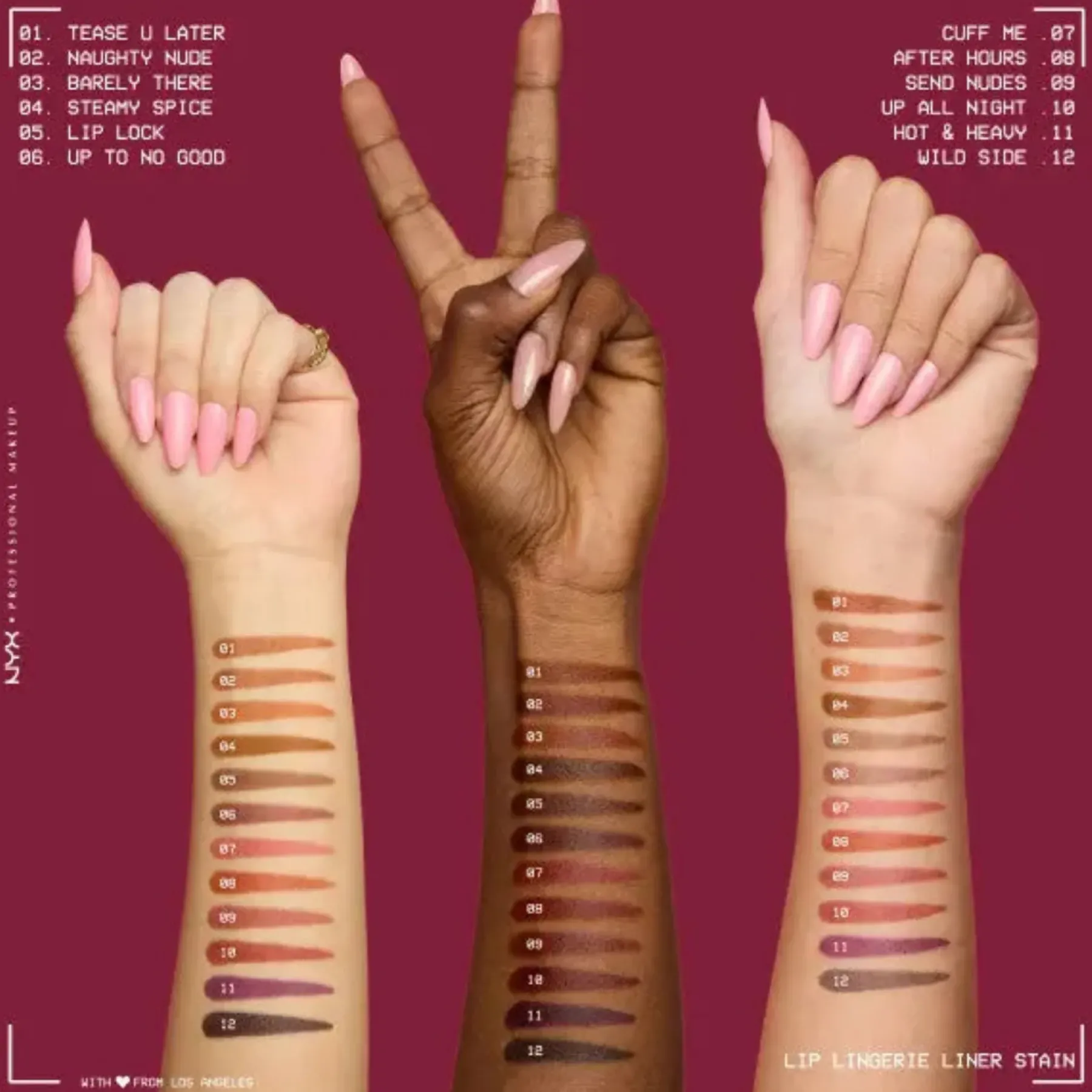 Hot Lip Lingerie Lip Liner Stain Wild Side Lip Stain|Lippen Konturenstift