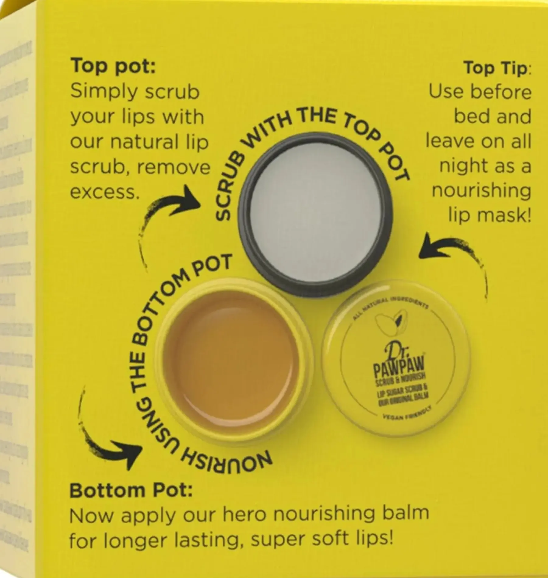 Online Lip Scrub & Balm Duo Vegan Pflege