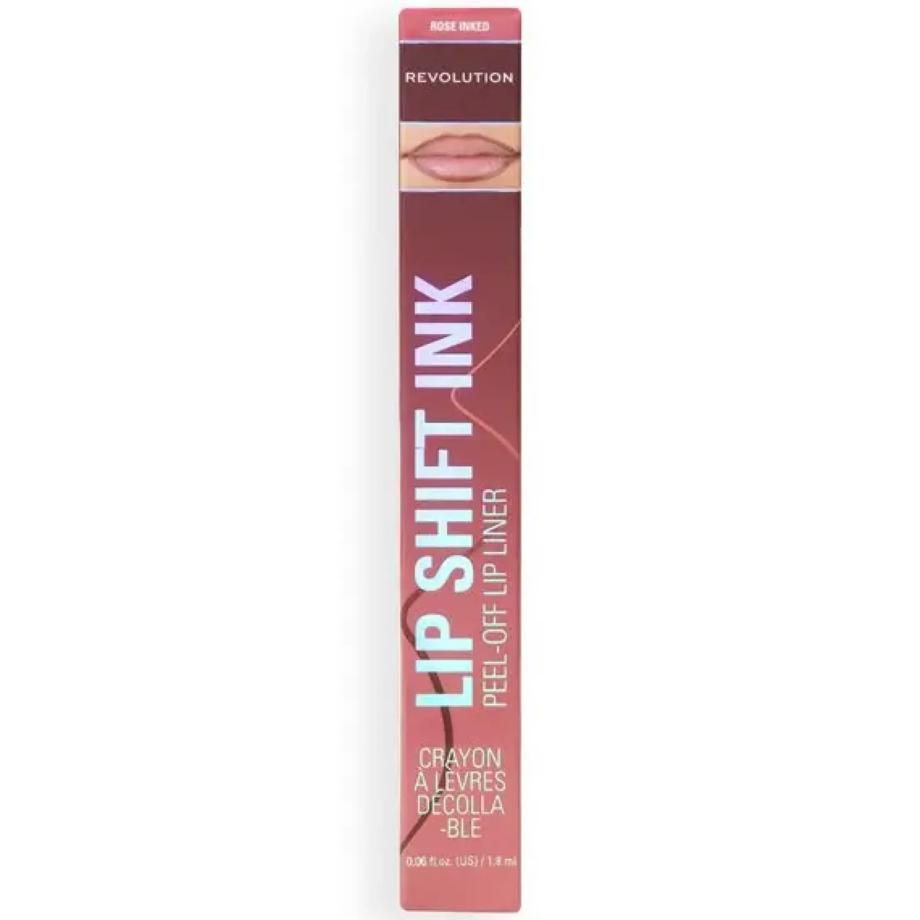 Hot Lip Shift Ink Peel Off Lipliner Stain Rose Inked Lip Stain|Lippen Konturenstift