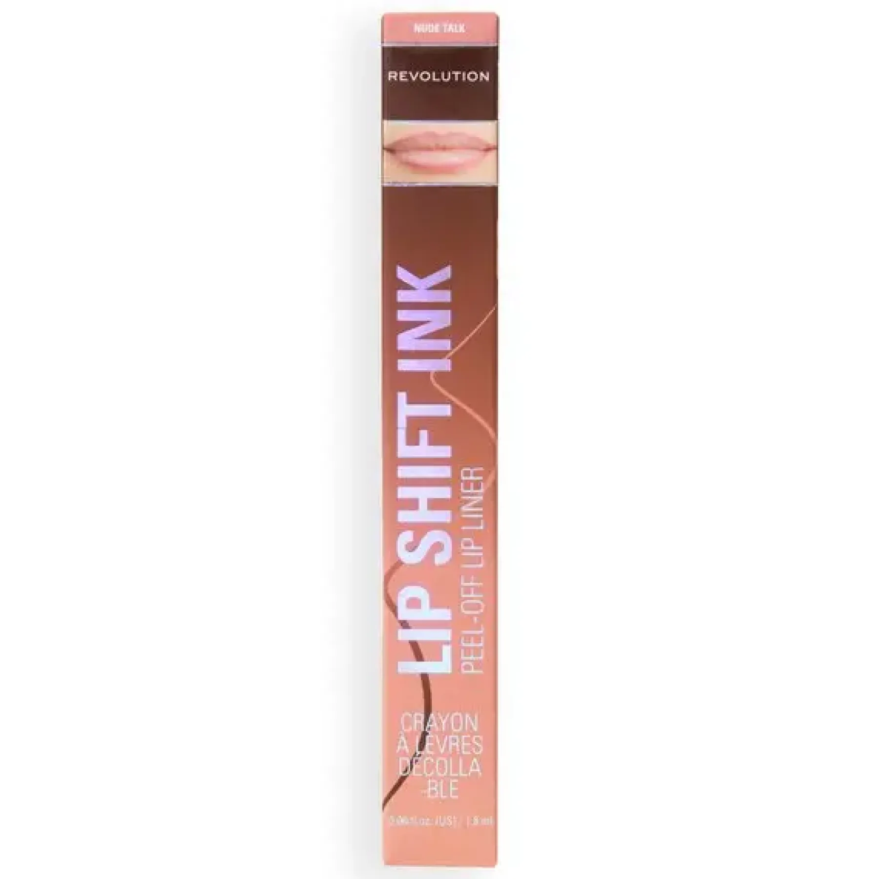 Hot Lip Shift Ink Peel Off Lipliner Stain Nude Talk Lip Stain|Lippen Konturenstift