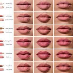 New Lipstick Velvet Matte Honey Cream Lippenstift|Veganer Lippenstifte