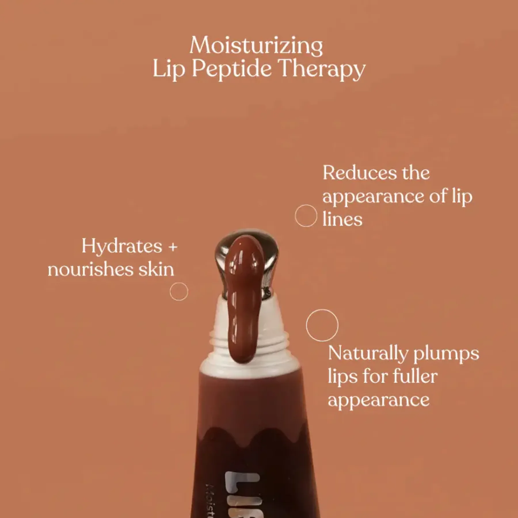 Hot Lip Syrup Moisturizing Peptide Therapy Soft Brown Lippenbalsam|Lippenbalsam