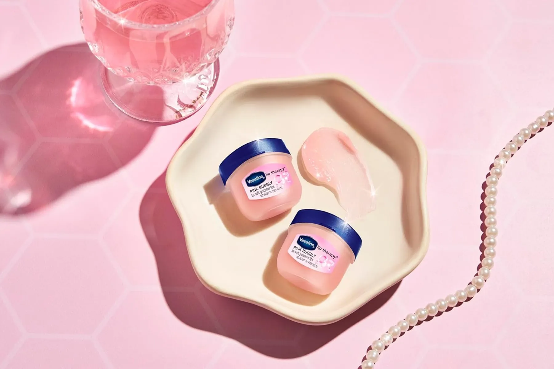 Lip Therapy Mini Pink Bubbly Vegan Pflege|Lippenbalsam