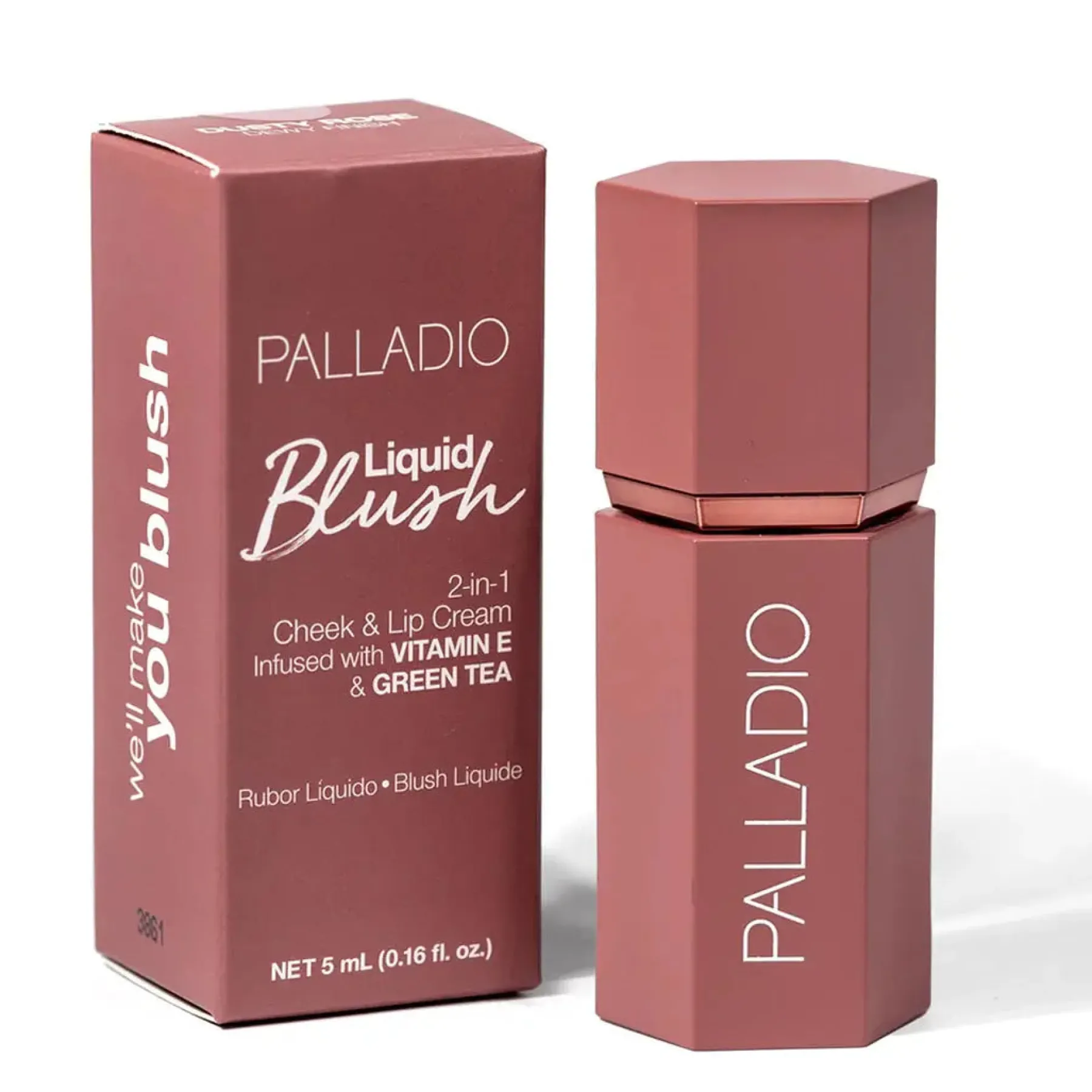 New Liquid Blush Dusty Rose Lidschatten|Vegane Lidschatten