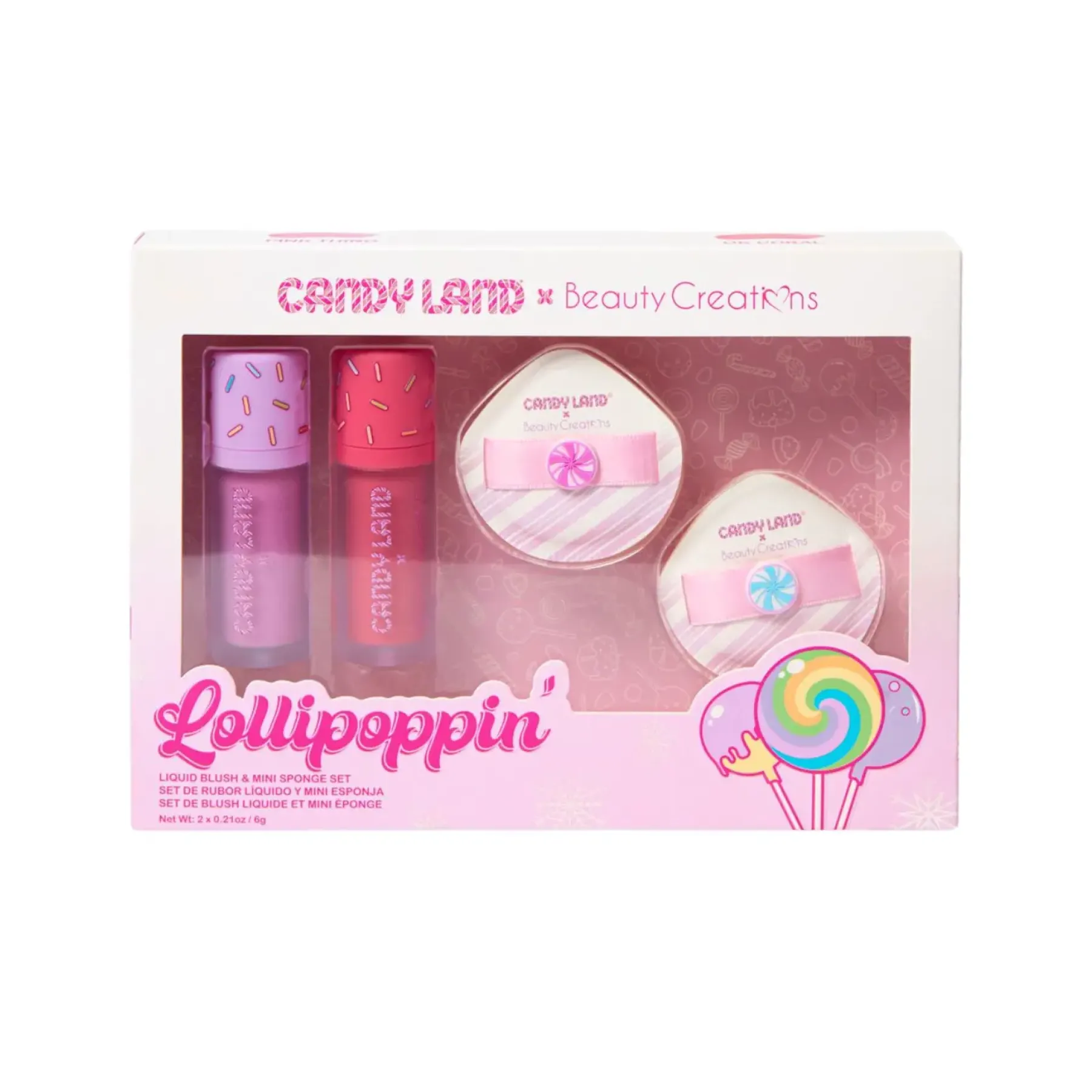 Clearance Liquid Blush & Mini Sponge Set Lollipoppin Makeup Sets
