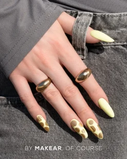 Outlet Liquid Effect Nail Dust Chrome SFX Gold Veganer Nagellack|Nagelkunst