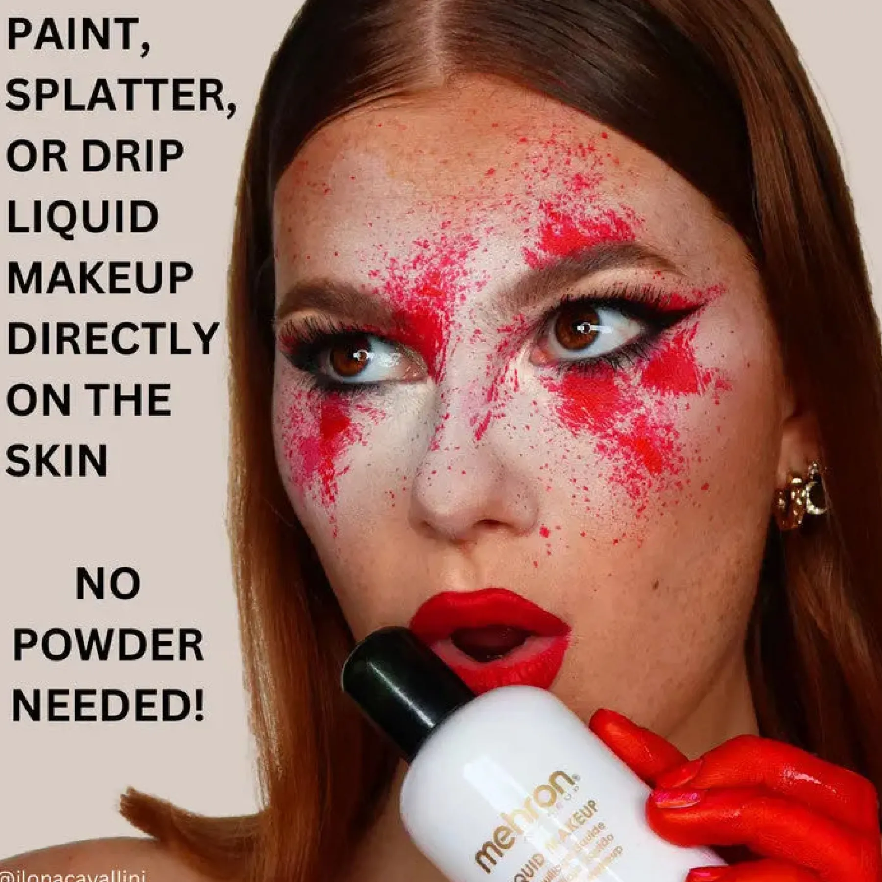 Sale Liquid Makeup Red Body Paint