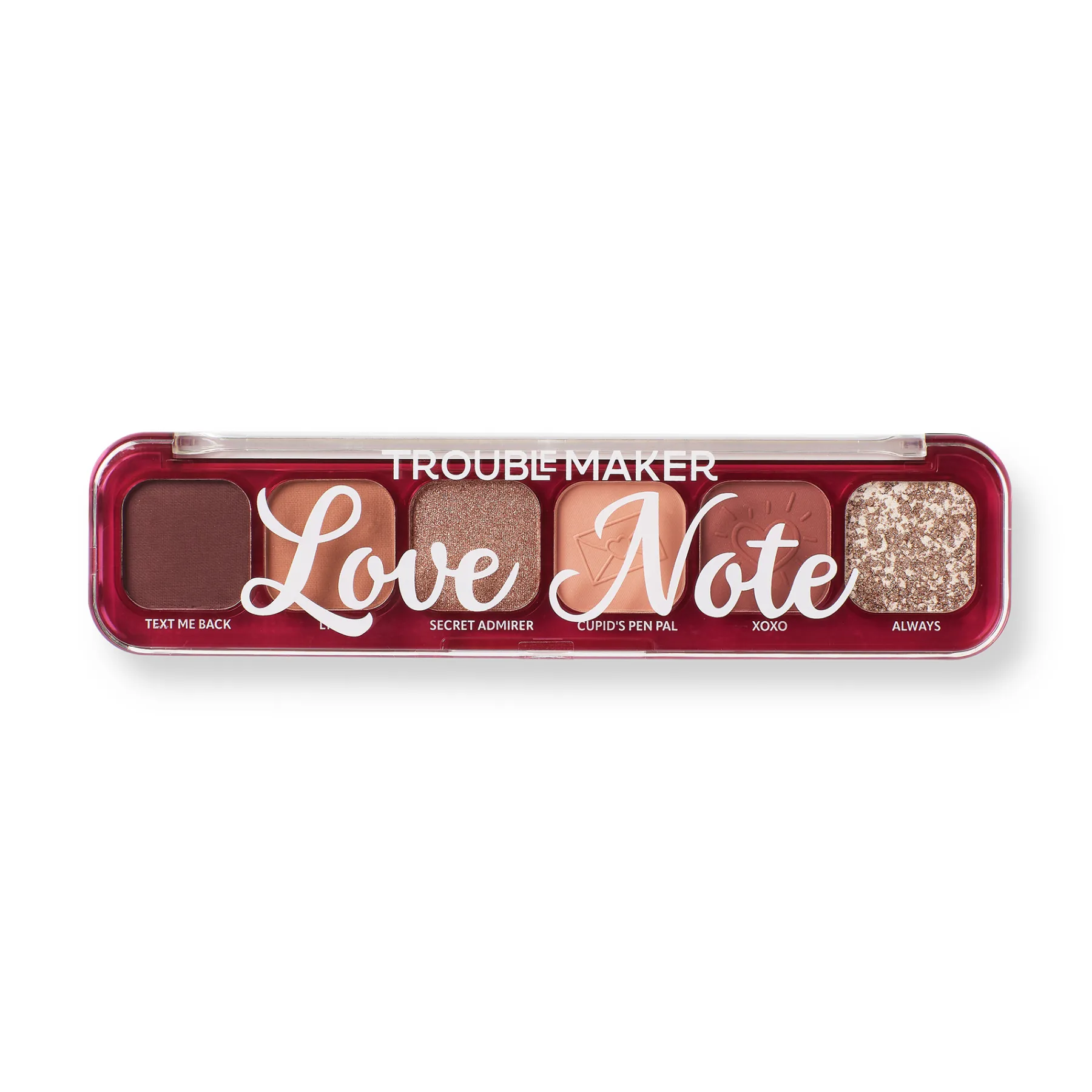 Discount Little Trouble Shadow Palette Love Note Lidschatten|Vegane Lidschatten