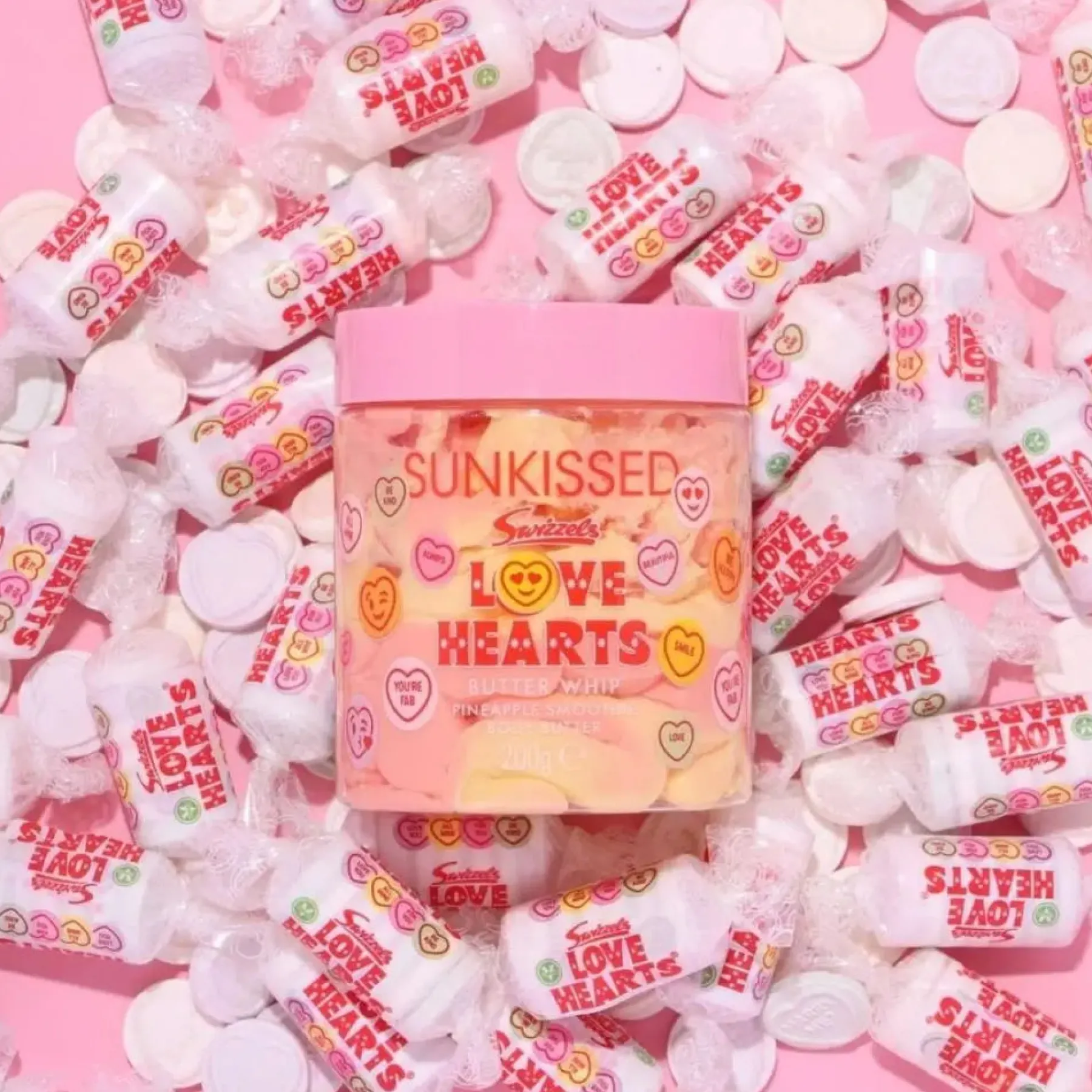 Online Love Hearts Butter Whip Pineapple Smoothie Everything Shower|Body Butter