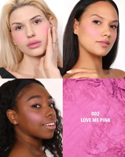 Sale Love Spell Powder Blush 002 Love Me Pink Rouge