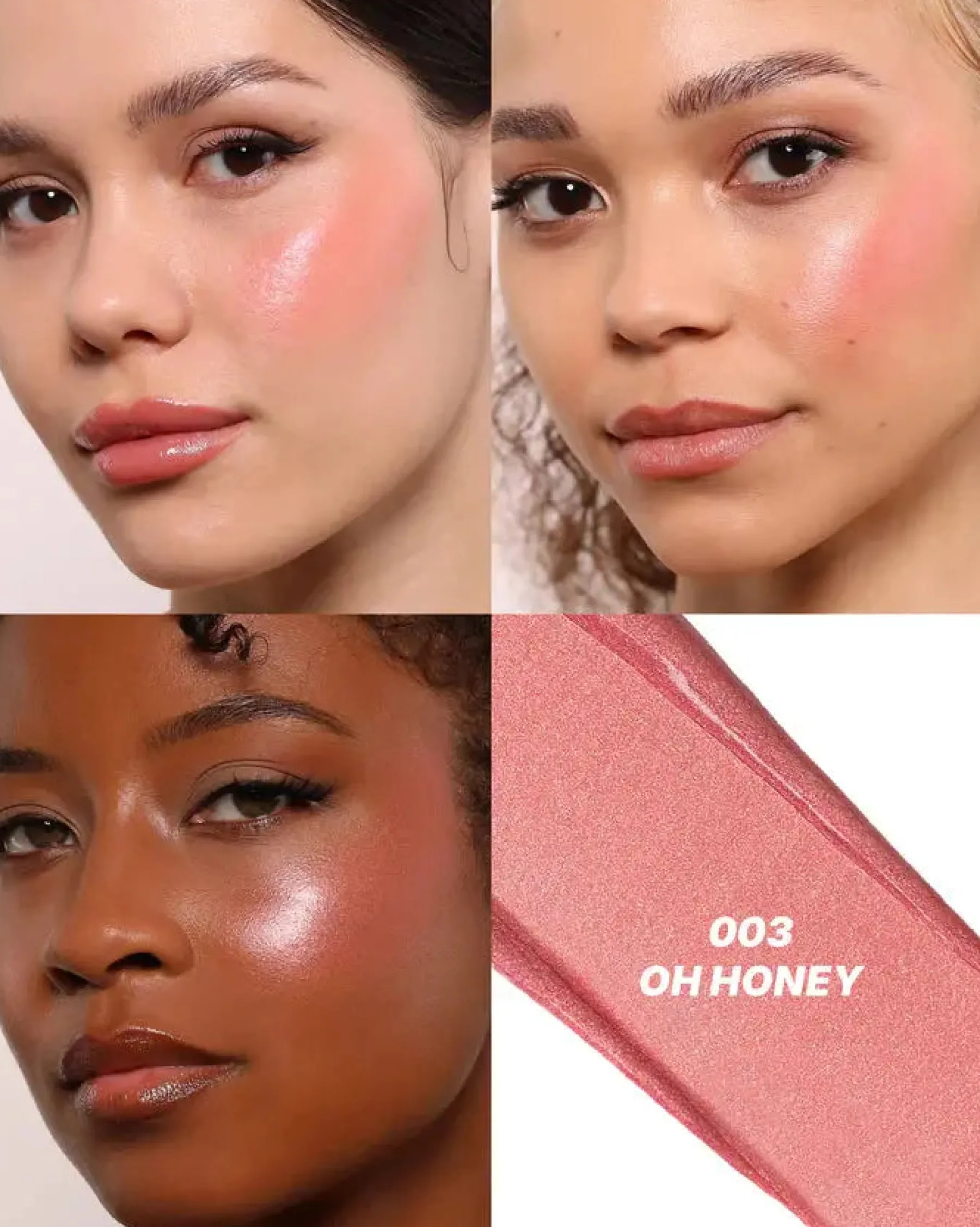 Love Steady Shimmer Blush 003 Oh Honey! Rouge