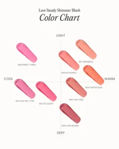 Online Love Steady Shimmer Blush 006 Sweet Thing Rouge