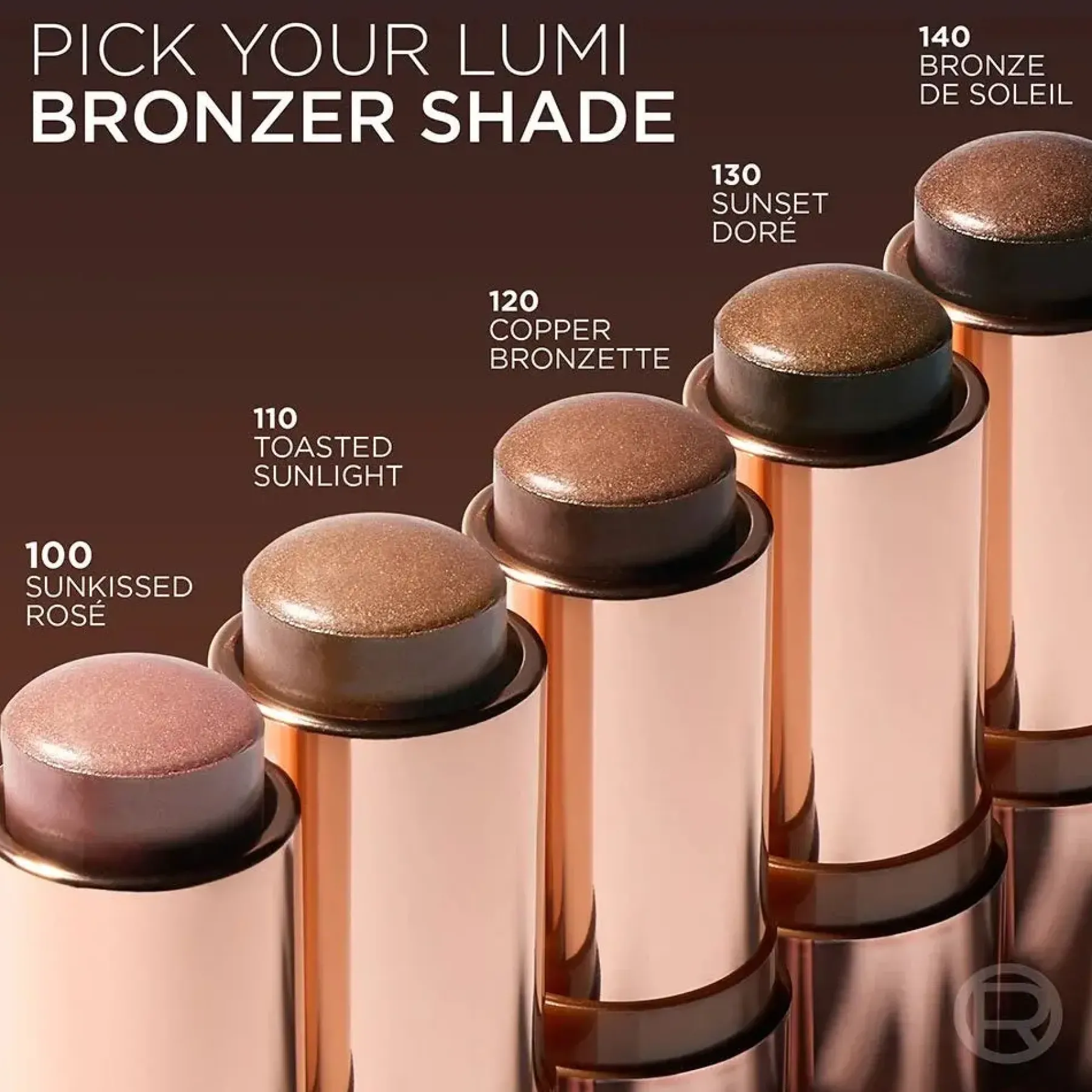 New Lumi Bronze Le Stick Soleil Bronzer 110 Toasted Sunlight Bronzer