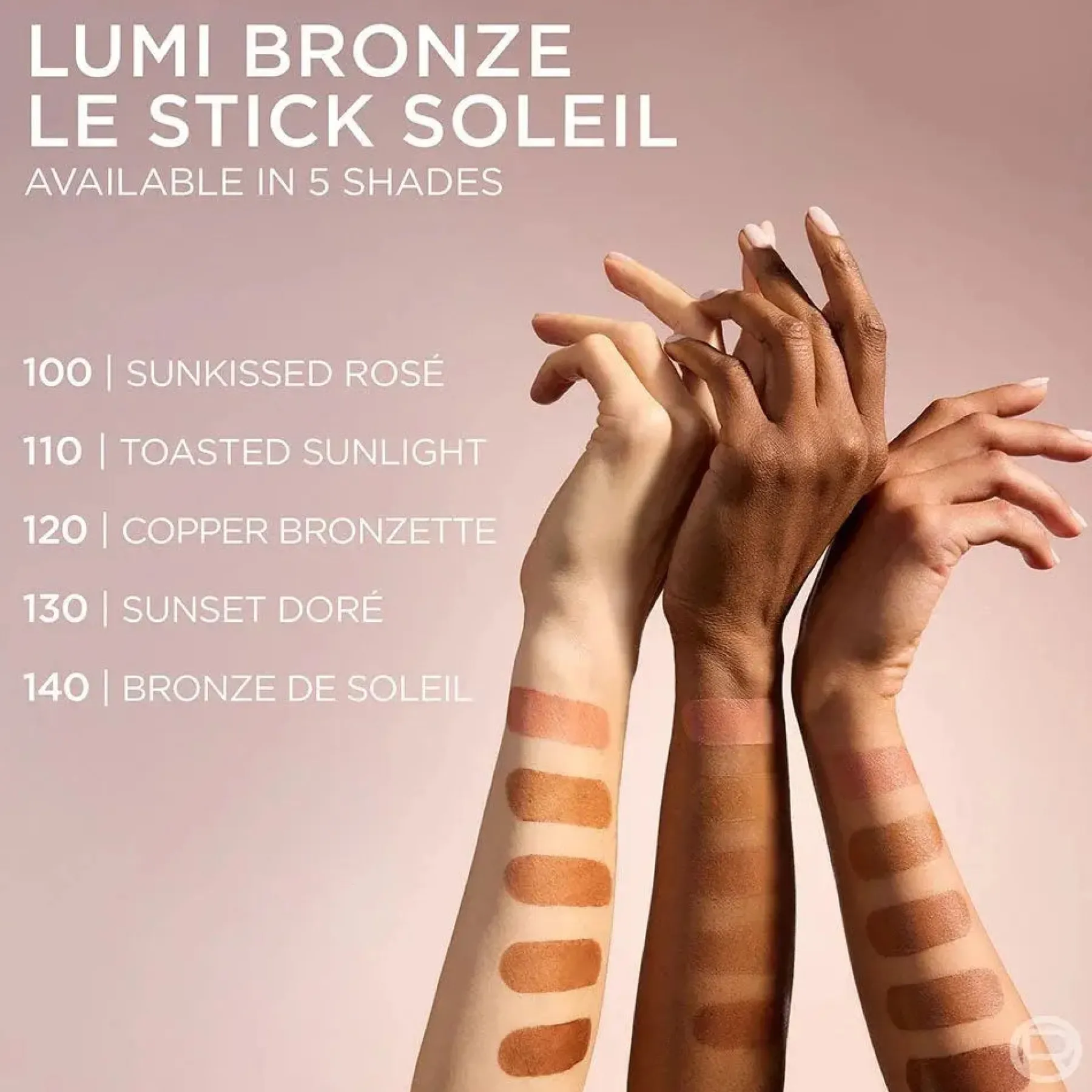 Outlet Lumi Bronze Le Stick Soleil Bronzer 130 Sunset Dore Bronzer