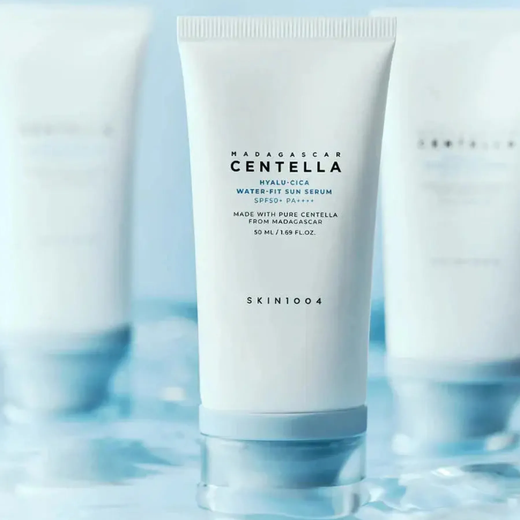 Discount Madagascar Centella Hyalu-Cica Water-Fit Sun Serum Twin Pack SPF50+ Hauptzutat|Korean Skincare Routine