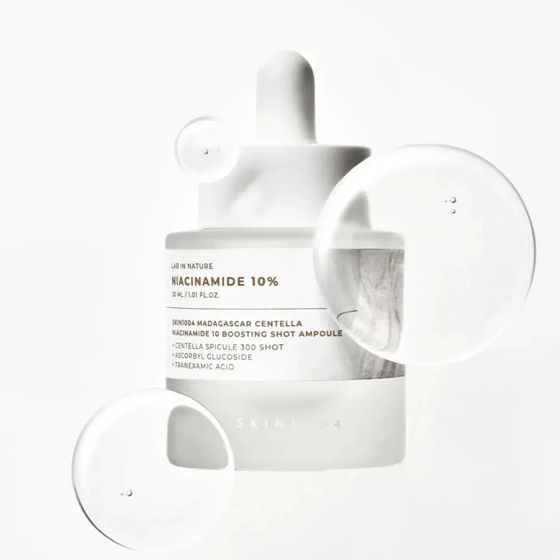 New Madagascar Centella Niacinamide 10 Boosting Shot Ampoule Hauptzutat|Vegan Pflege