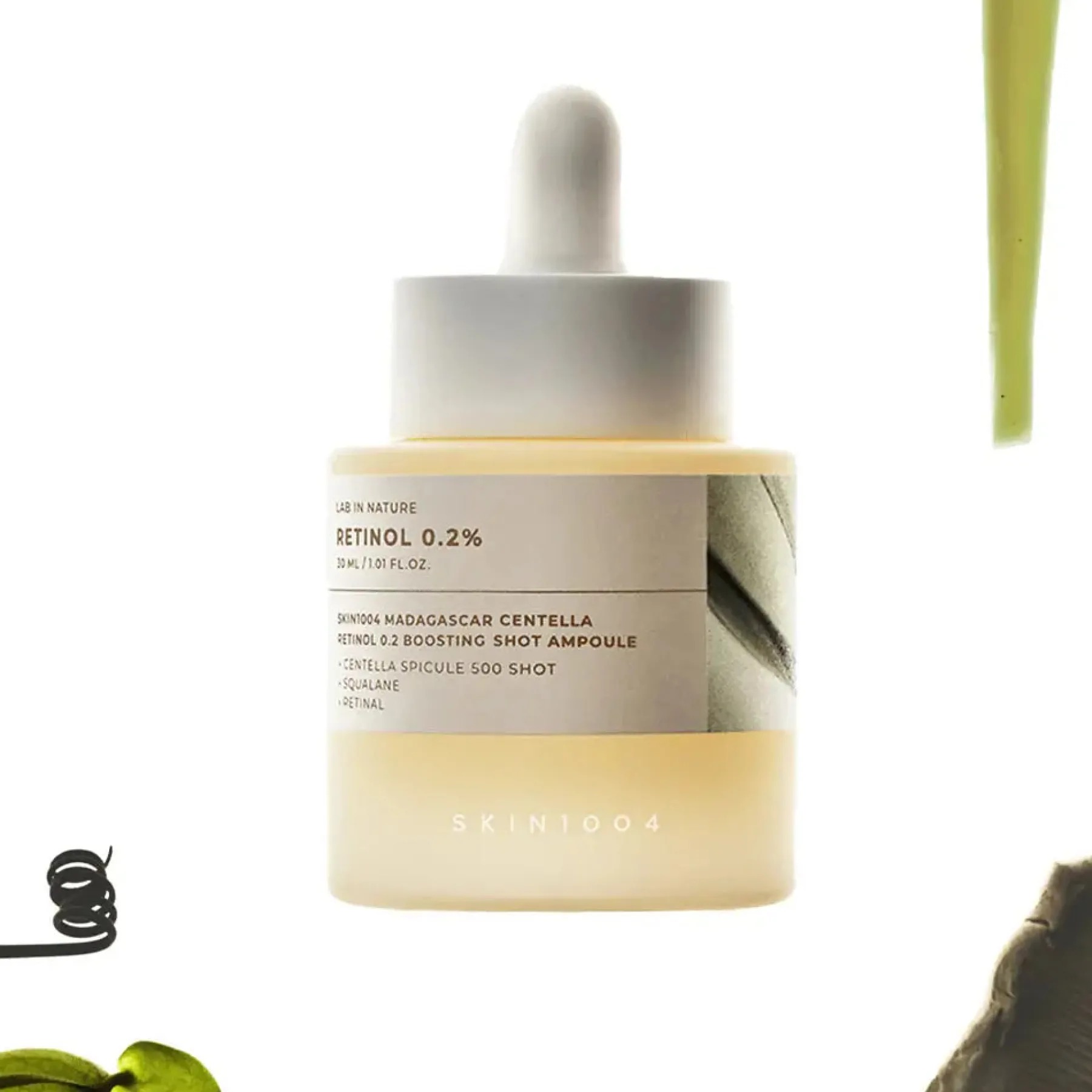 New Madagascar Centella Retinol 0.2 Boosting Shot Ampoule Hauptzutat|Vegan Pflege