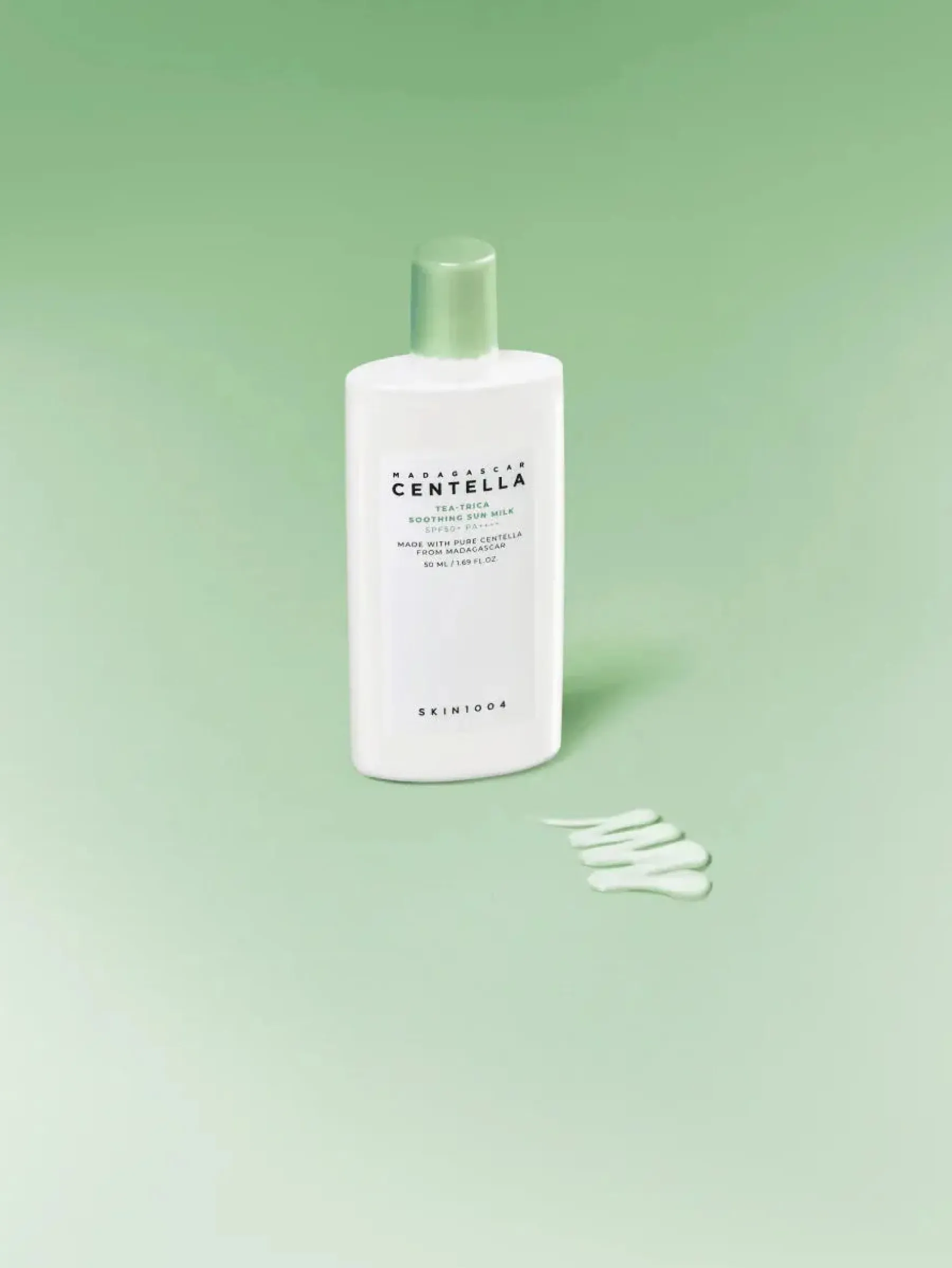 Discount Madagascar Centella Tea-Trica Soothing Sun Milk SPF50+ Hauptzutat|Vegan Pflege