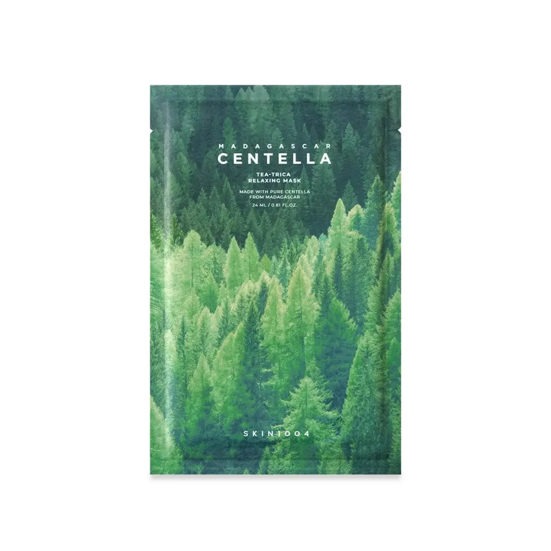 New Madagascar Centella Tea-Trica Relaxing Mask Hauptzutat|Vegan Pflege