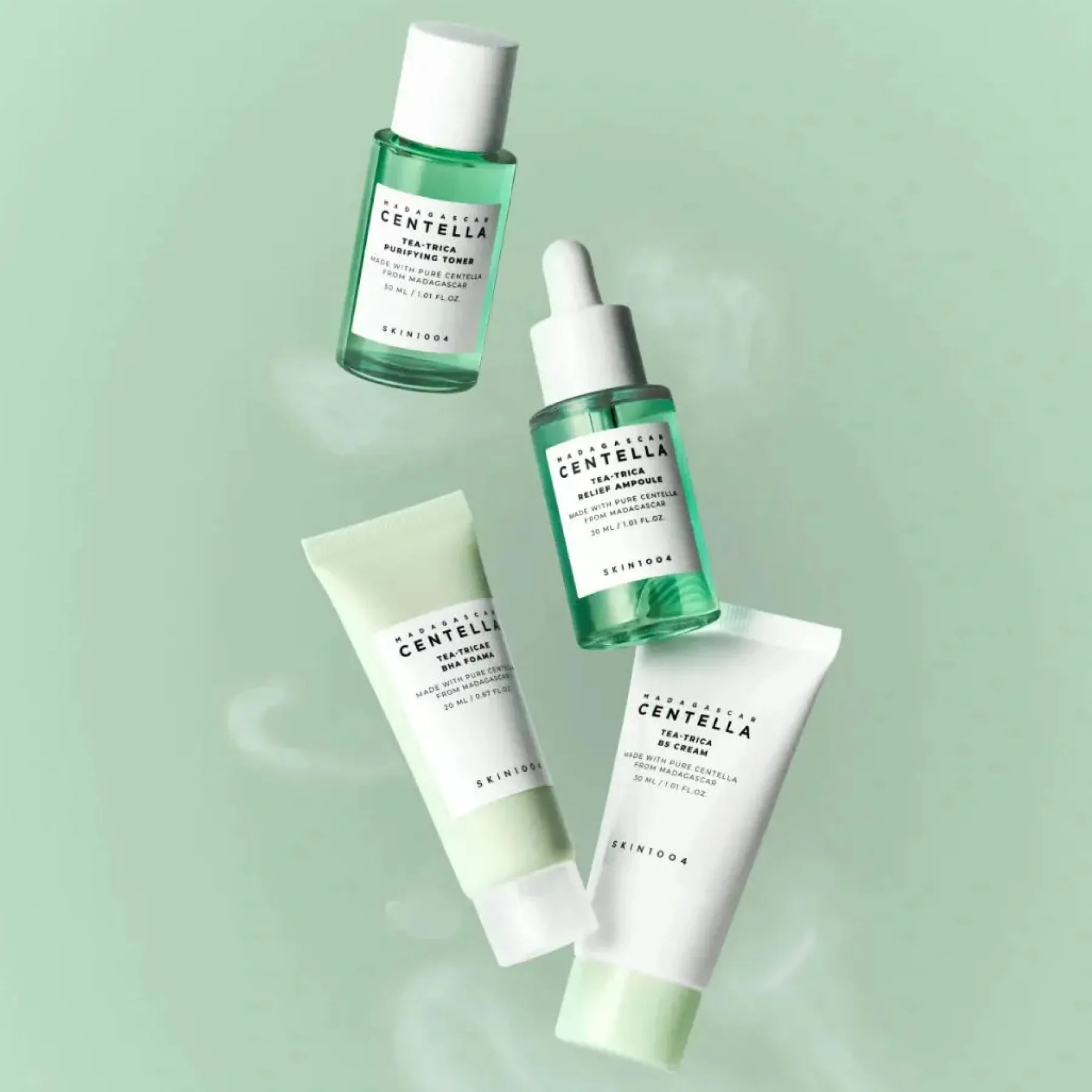 Outlet Madagascar Centella Tea-Trica Travel Kit Hauptzutat|Vegan Pflege