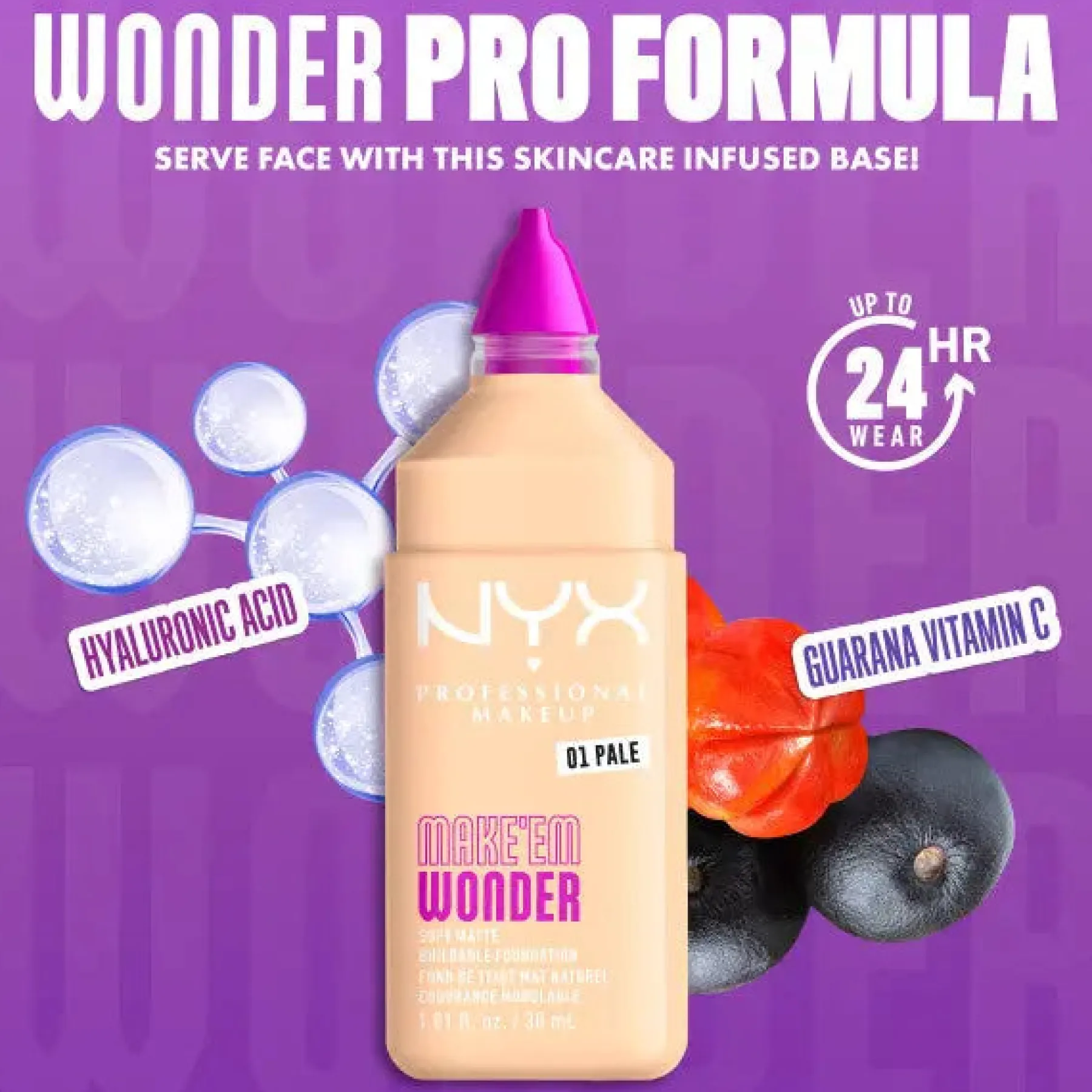 Sale Make 'EM Wonder Foundation Golden Foundation|Vegan Foundation
