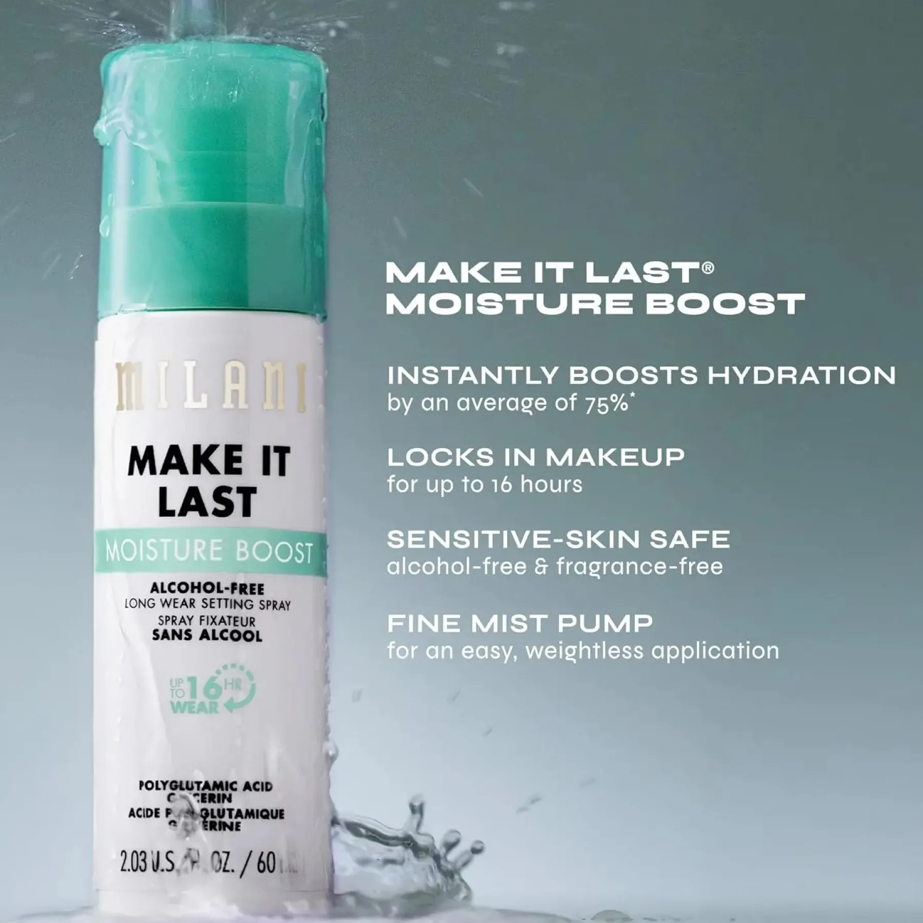 Hot Make It Last Moisture Boost Fixier Spray|Setting Spray