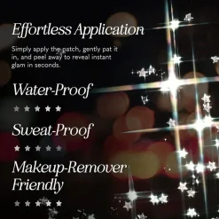 Best Make Up Patches Silver Glitter Freckles Face Jewels