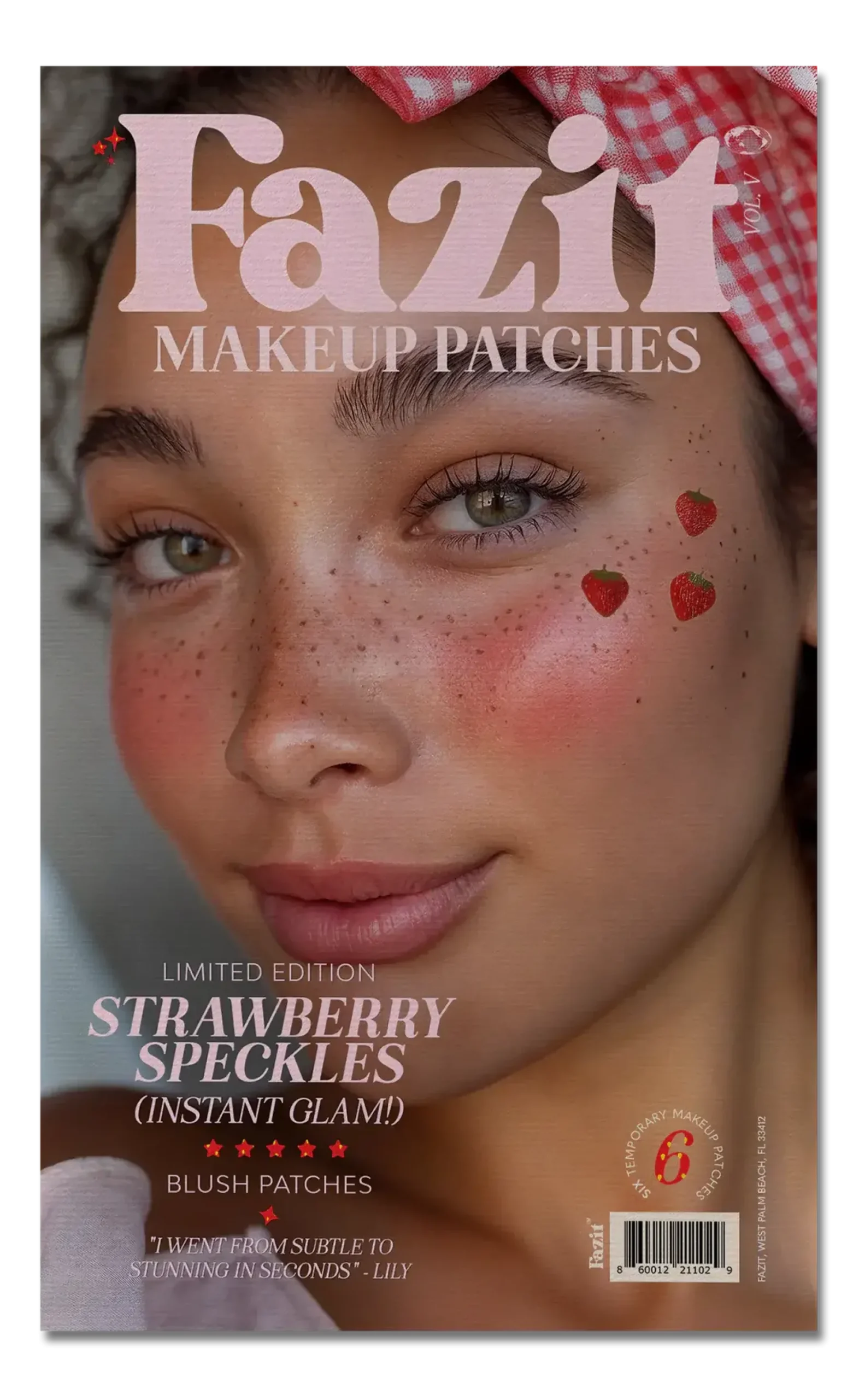 Outlet Make Up Patches Strawberry Speckles Face Jewels