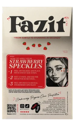Outlet Make Up Patches Strawberry Speckles Face Jewels