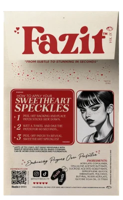 Outlet Make Up Patches Sweetheart Speckles Limited Edition Face Jewels