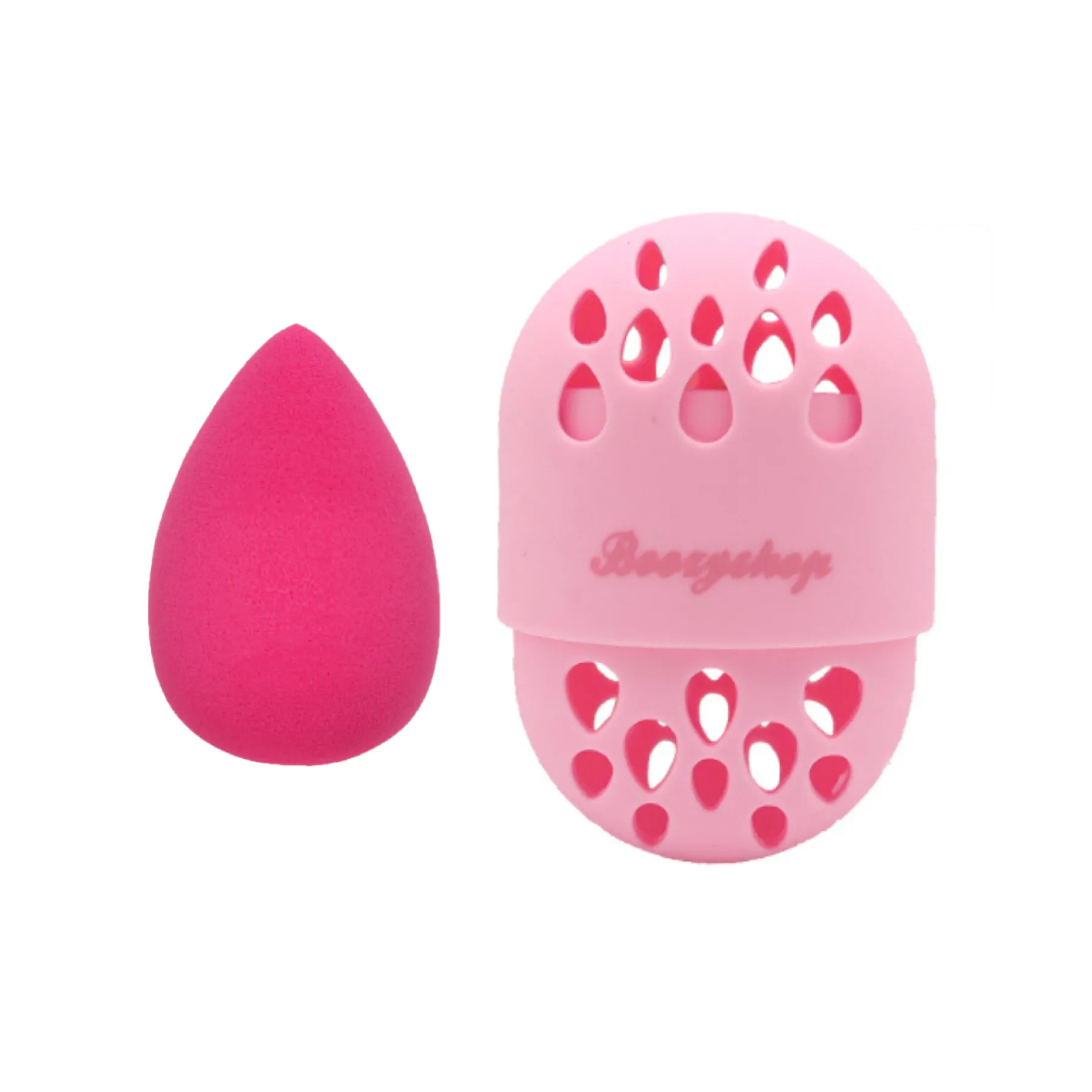 Hot Makeup Sponge Hot Pink + Case Set Makeup Sets|Tön Mehr