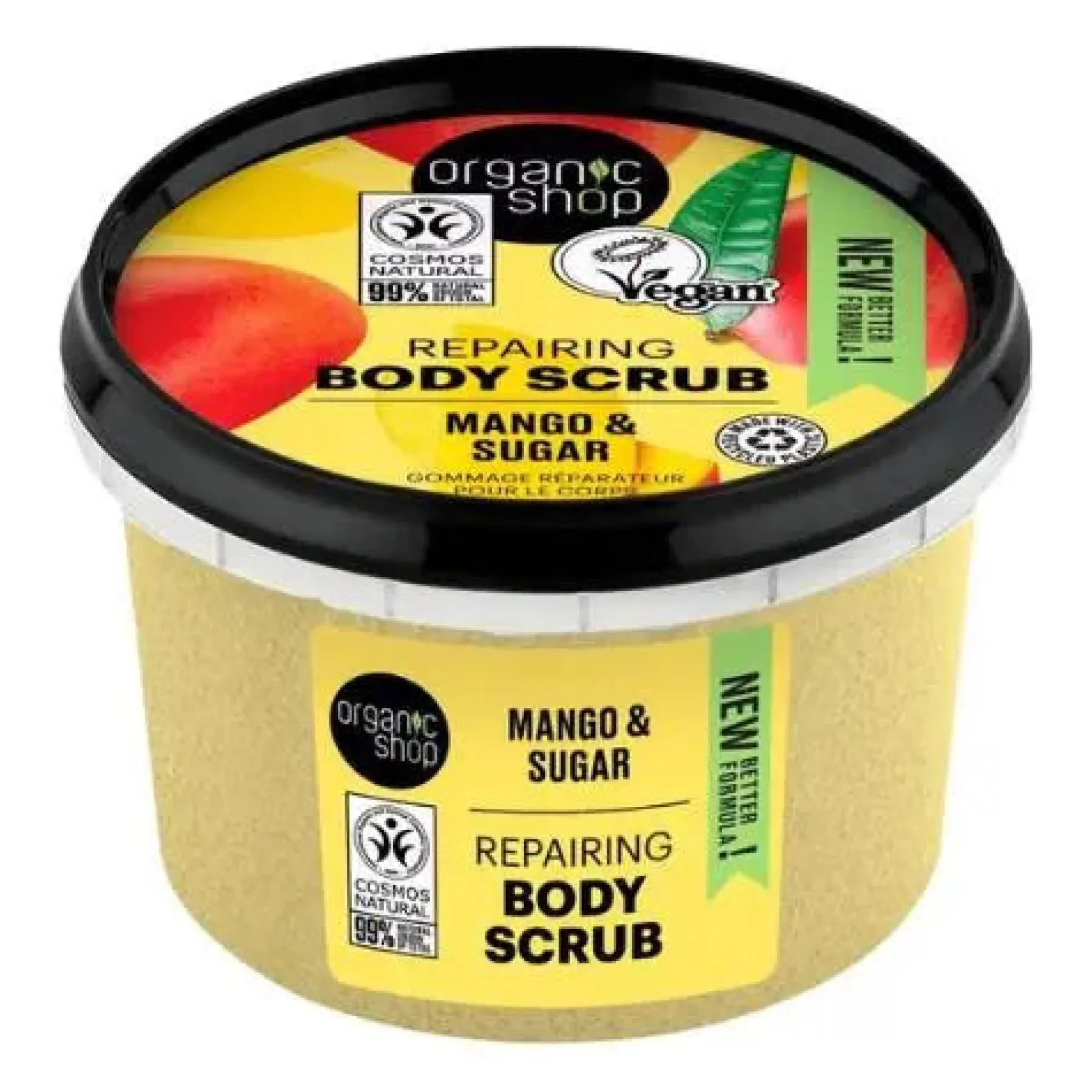 New Mango & Sugar Bodyscrub Vegan Pflege|Körperpeelings