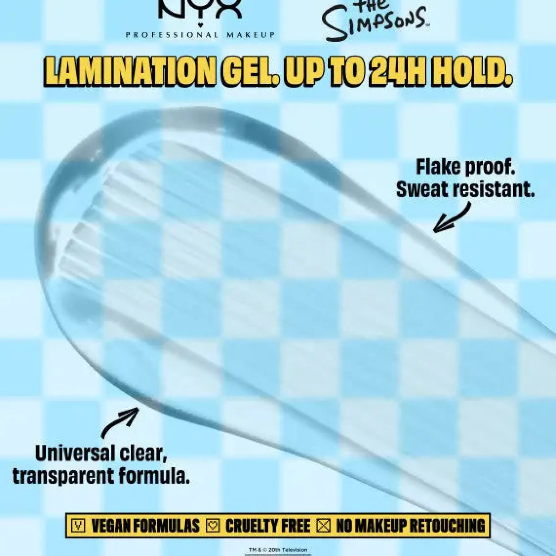 Outlet Marge Simpson Mega Glue Transparent 2 In 1 Brow And Hair Styler Wimpernserum
