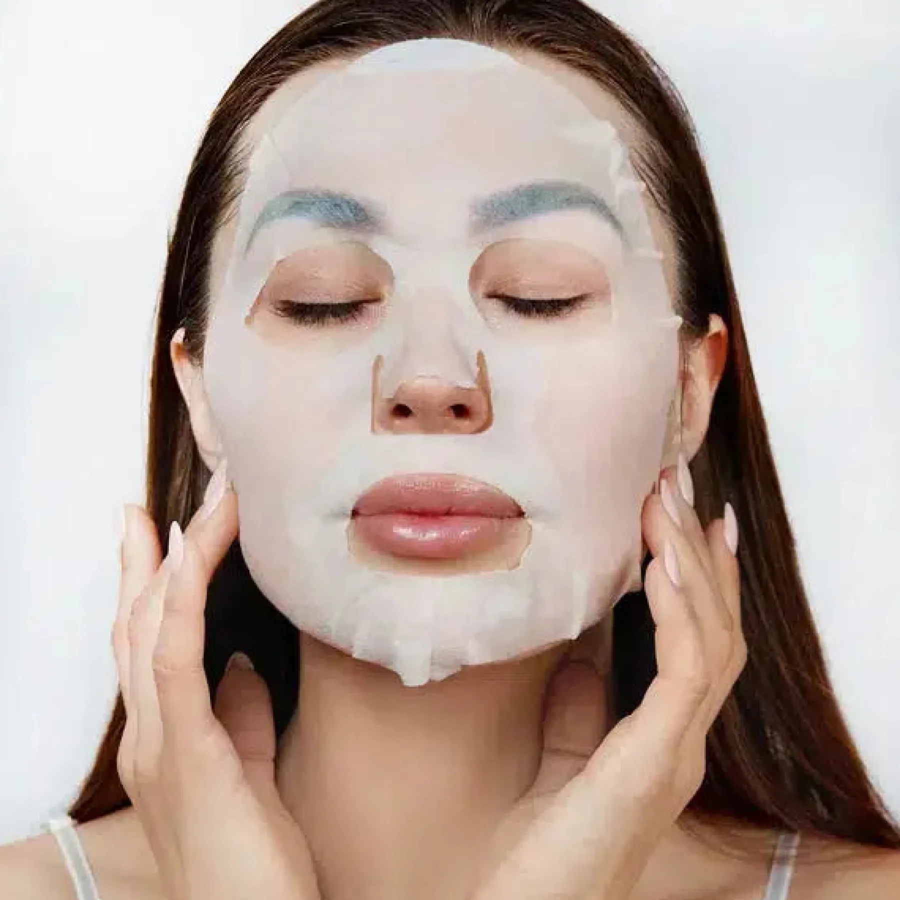 Discount Mascure Whitening Solution Sheet Mask Hauptzutat|Gesichtsmasken