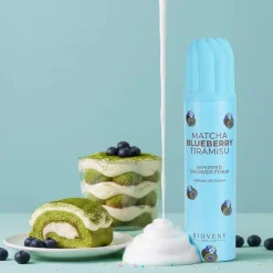 Hot Matcha Blueberry Tiramisu Whipped Shower Foam Vegan Pflege|Hautprobleme