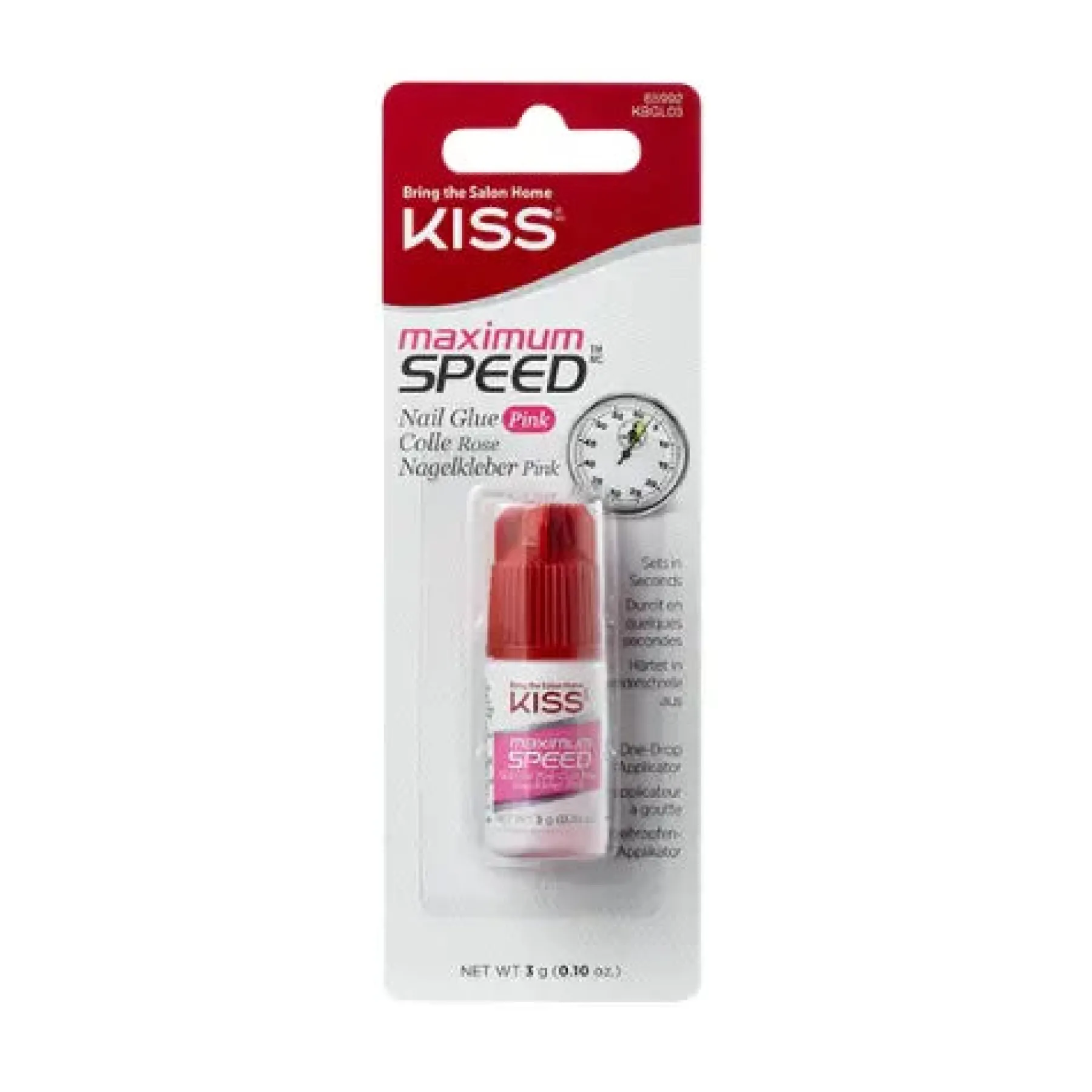 Clearance Maximum Speed Pink Nail Glue Veganer Nagellack|Nagelkleber