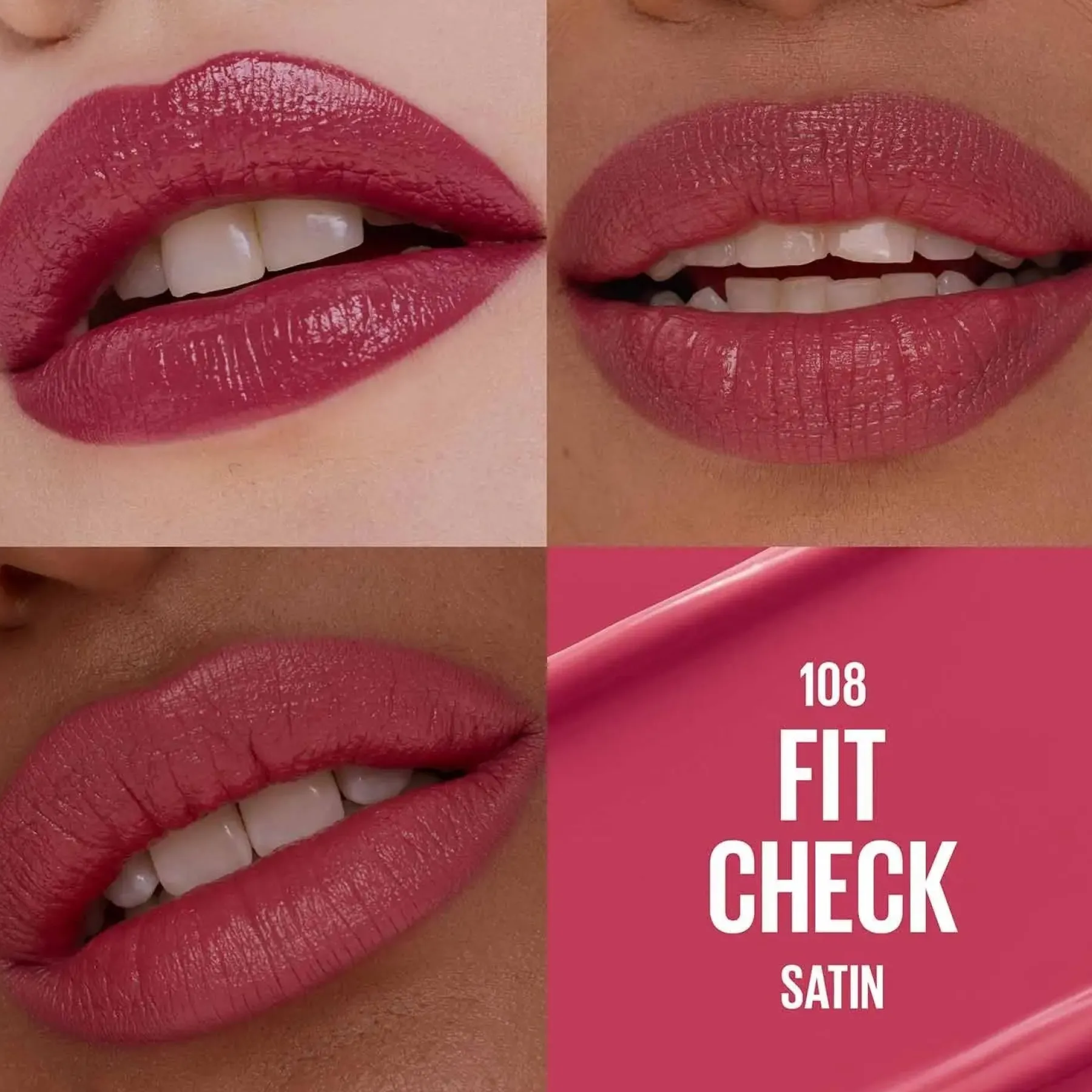 Online Maybe It's Serum Lipstick 108 Fit Check Lippenstift